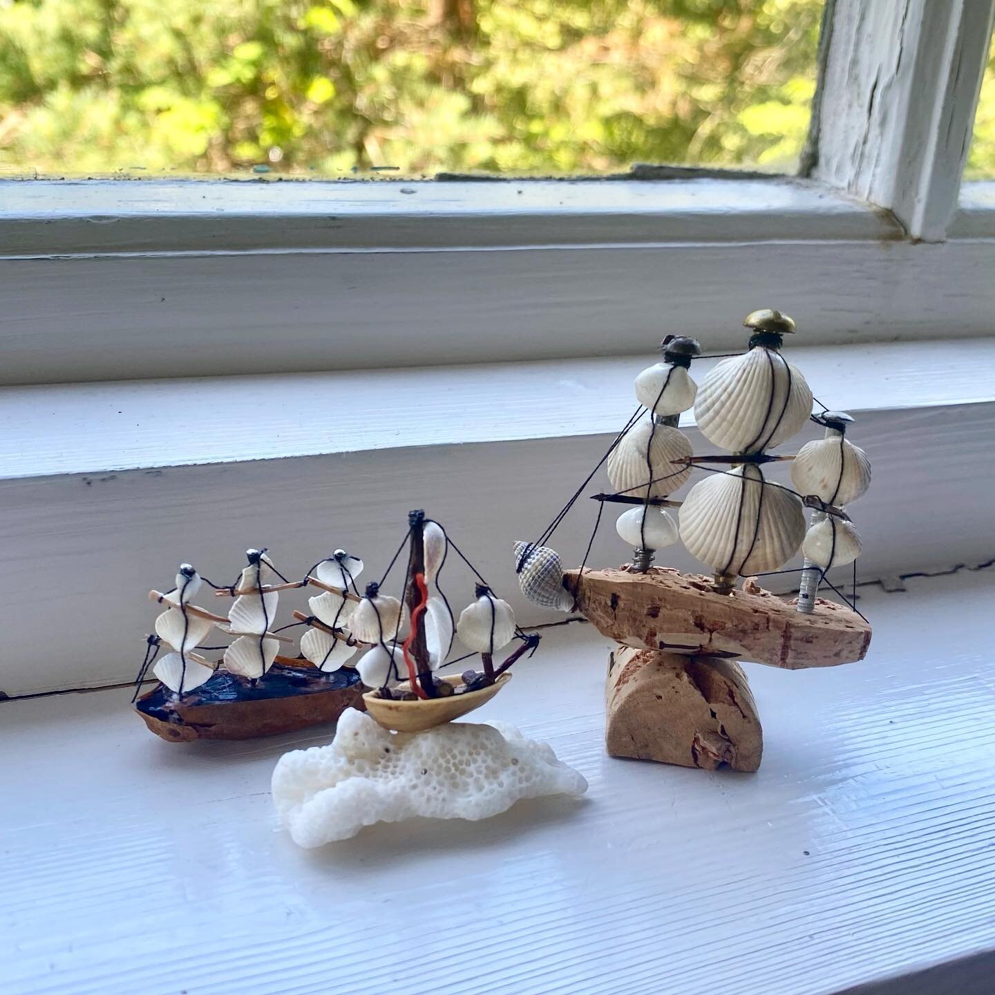 Some boats I made this summer 🐚