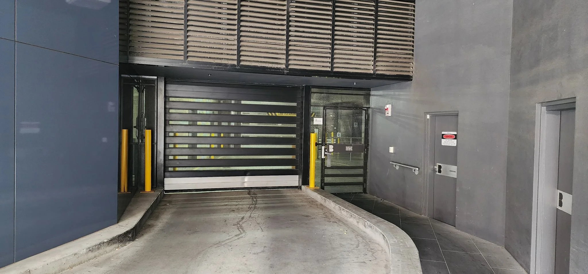Car Park Entrance Second Roller Door