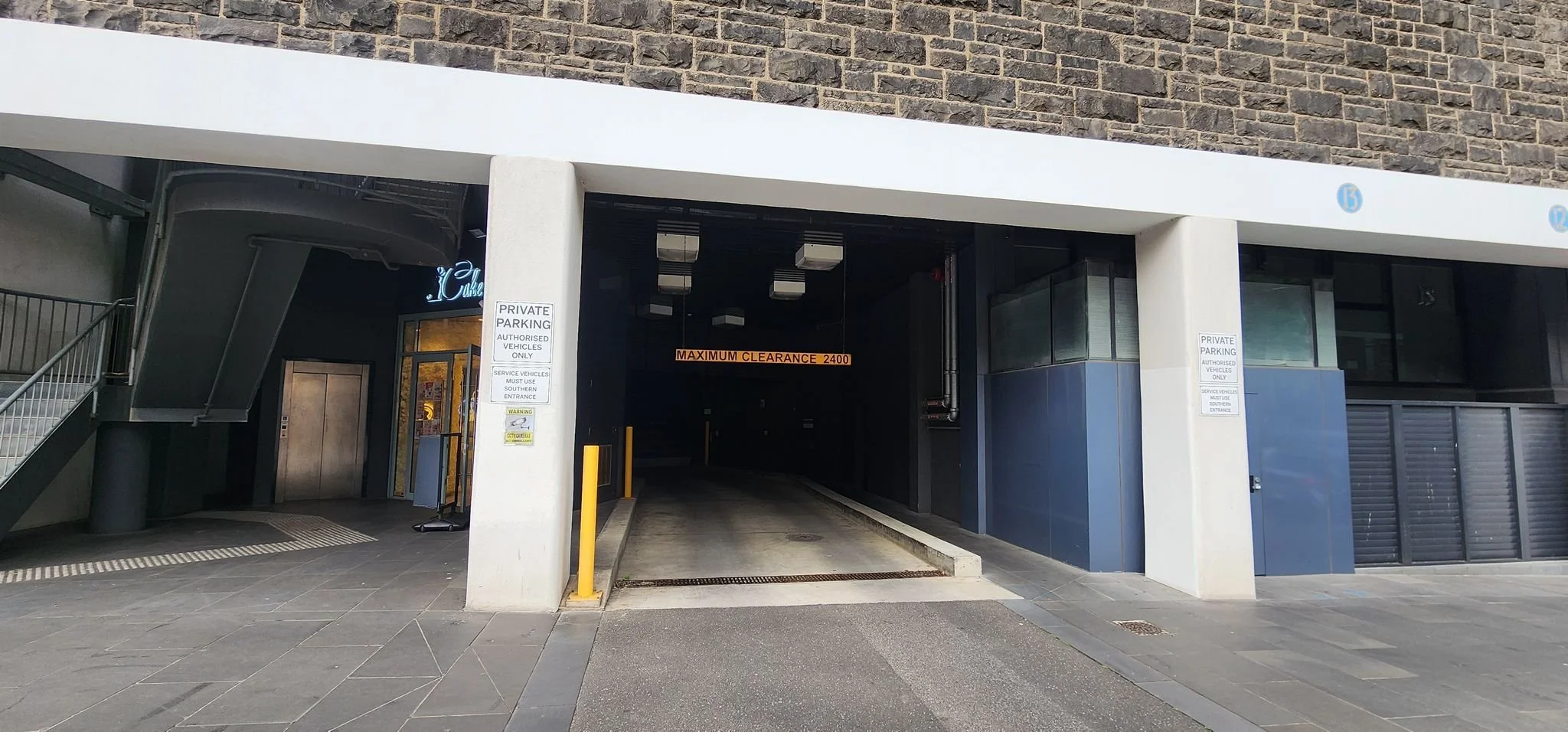 Car Park Entrance 44 Bouverie Street, Carlton