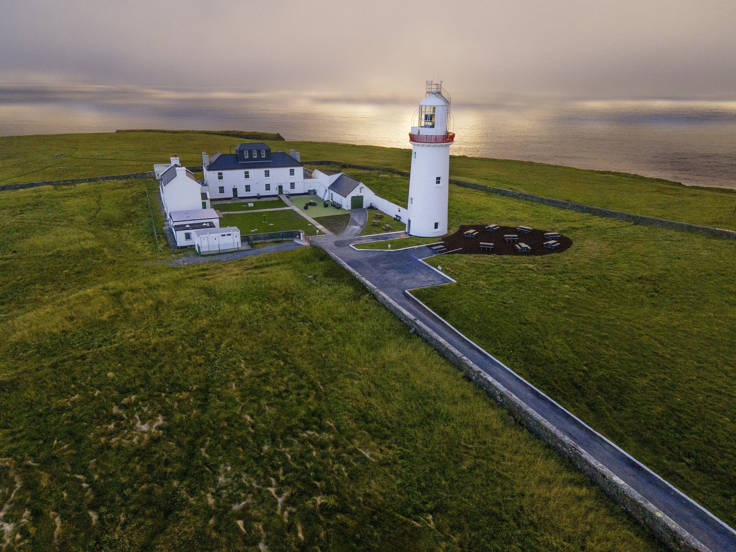 Loop Head Lighthouse from on High