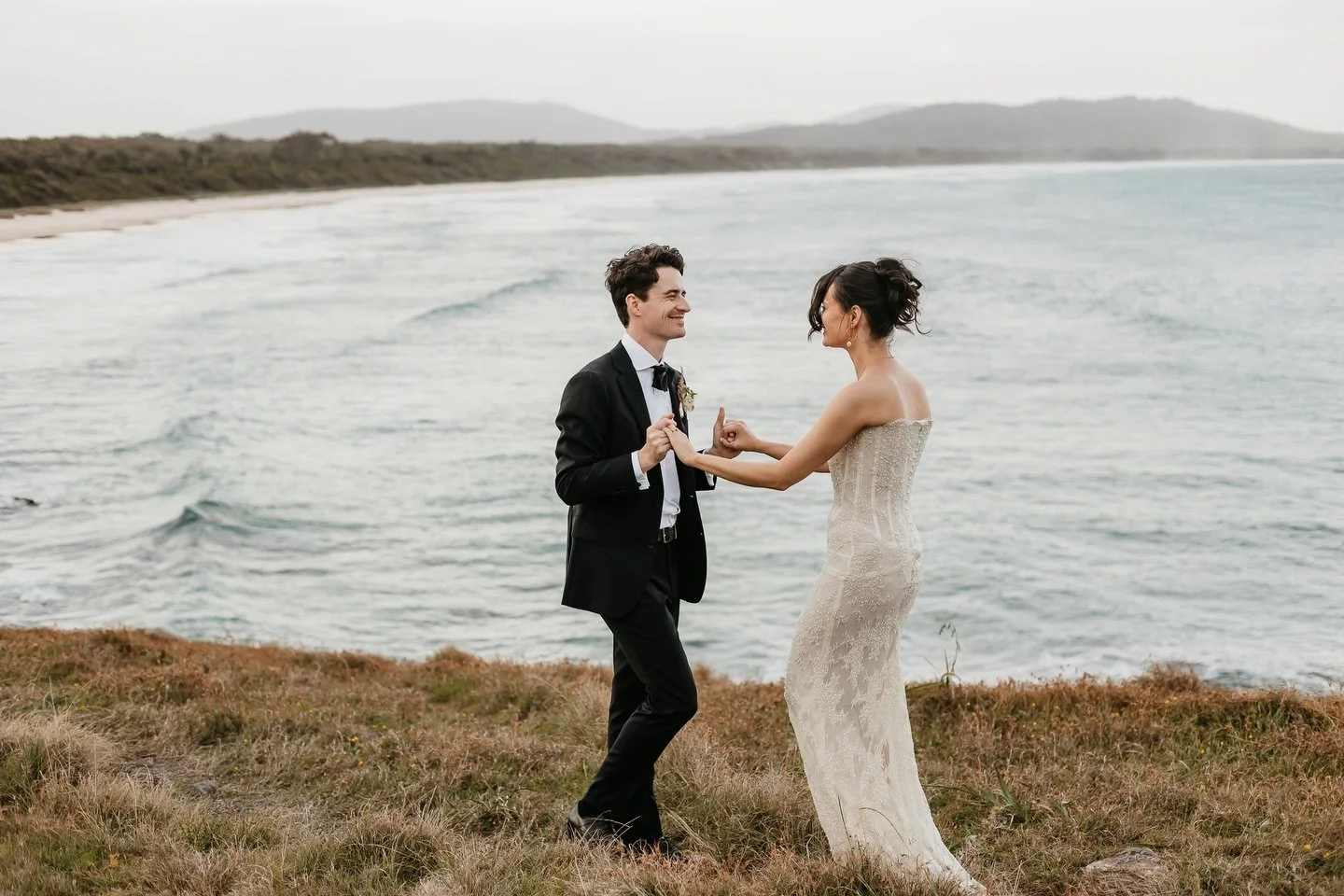 Just two people, a bit of wind, and the ocean reminding us all how simple love can be.