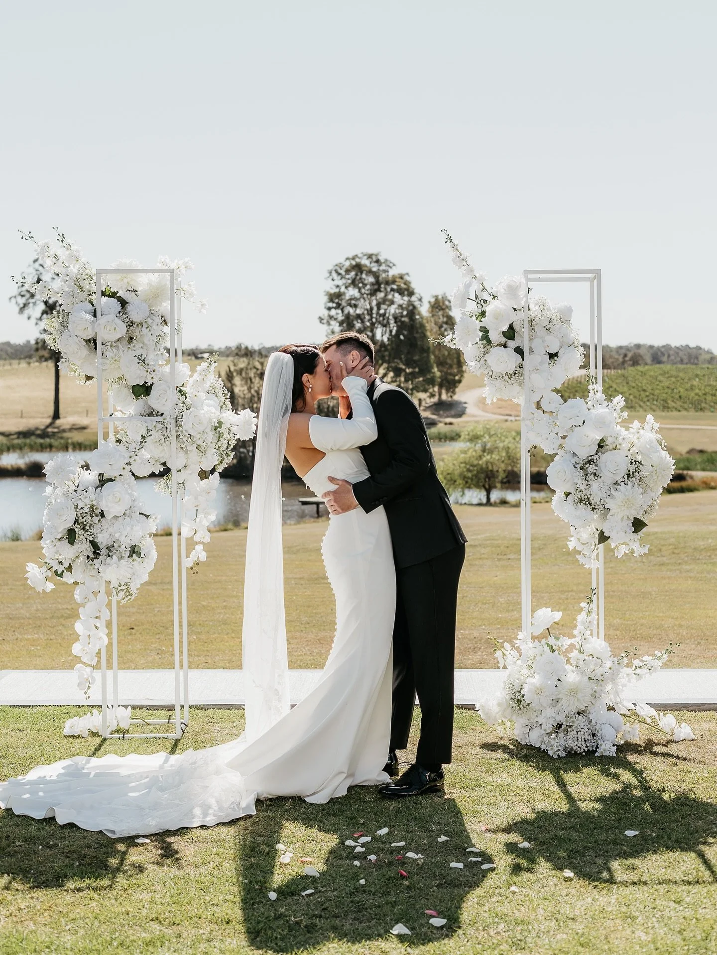 Caitlan &amp; Jake got married on Wednesday!!!
My golly goooodness these two are such a beautifully connected pair, their chemistry is electric!
Couldn't be more happy for them and we wish them all the love in the world for the rest of their lives to