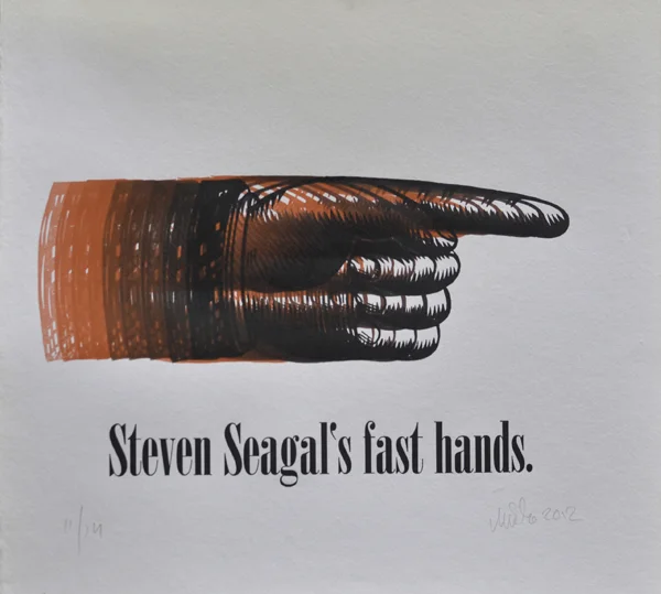 Steven Seagal's Hand, 2012