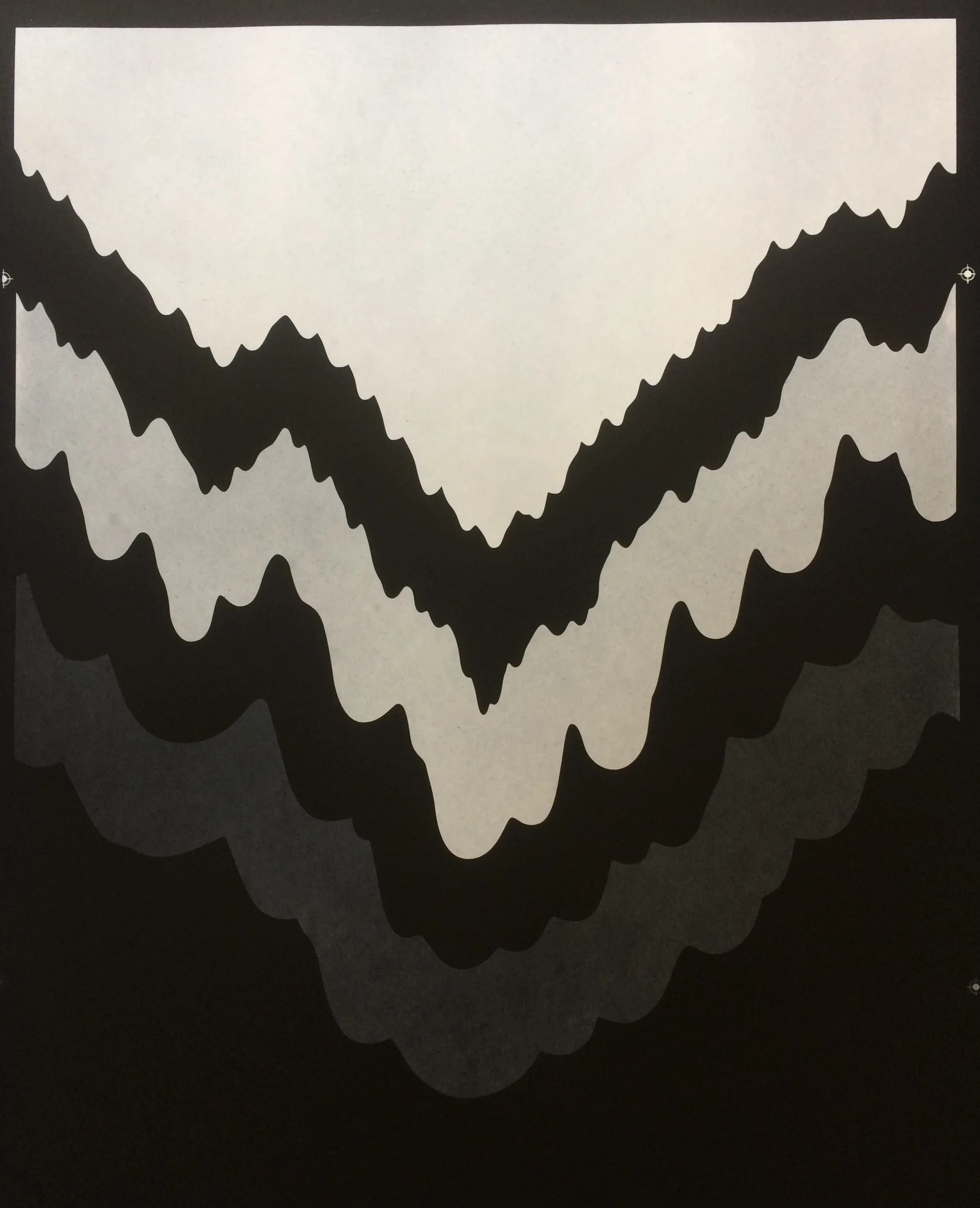 Stage 3 of the silkscreen print