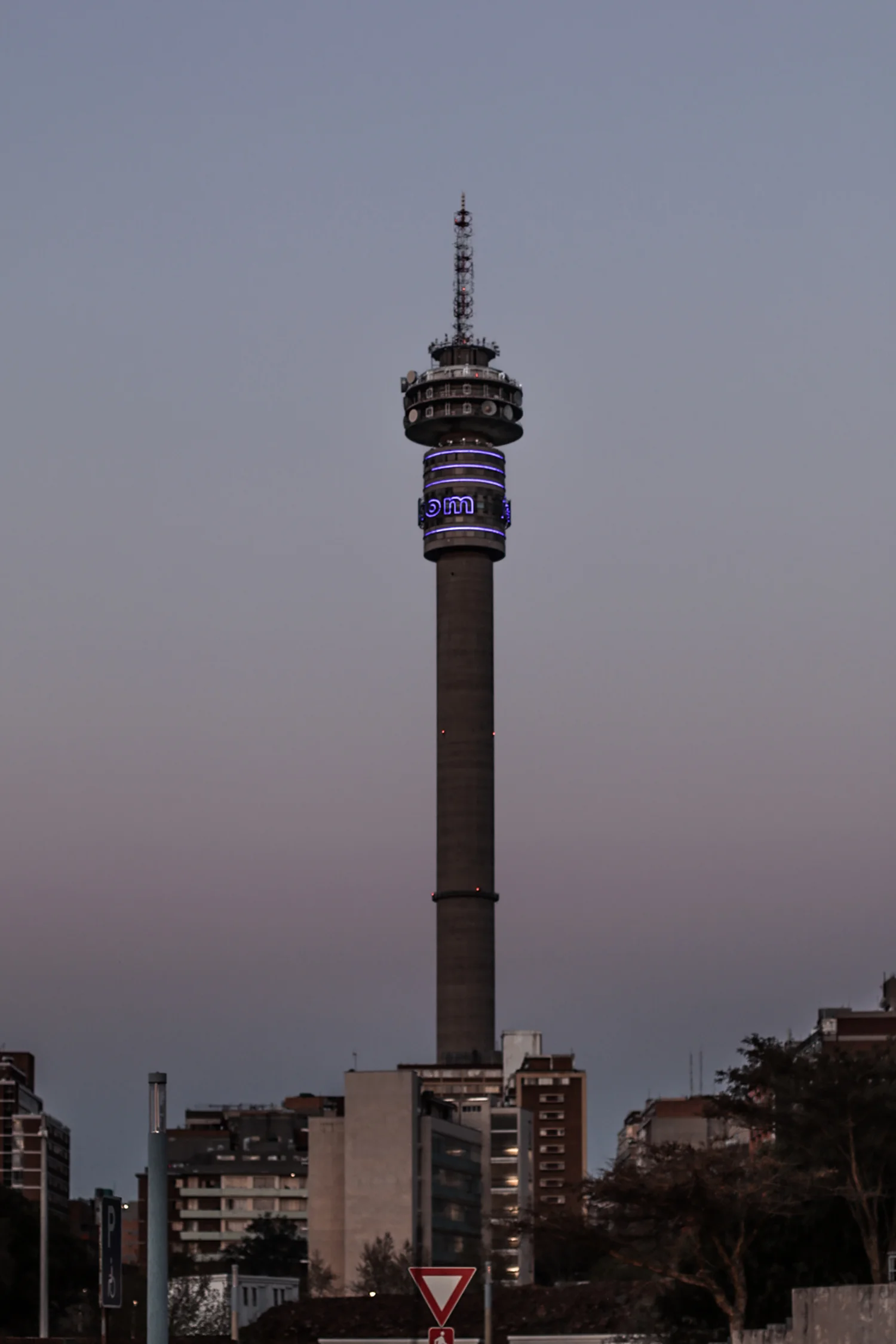 Sunset Hillbrow tower