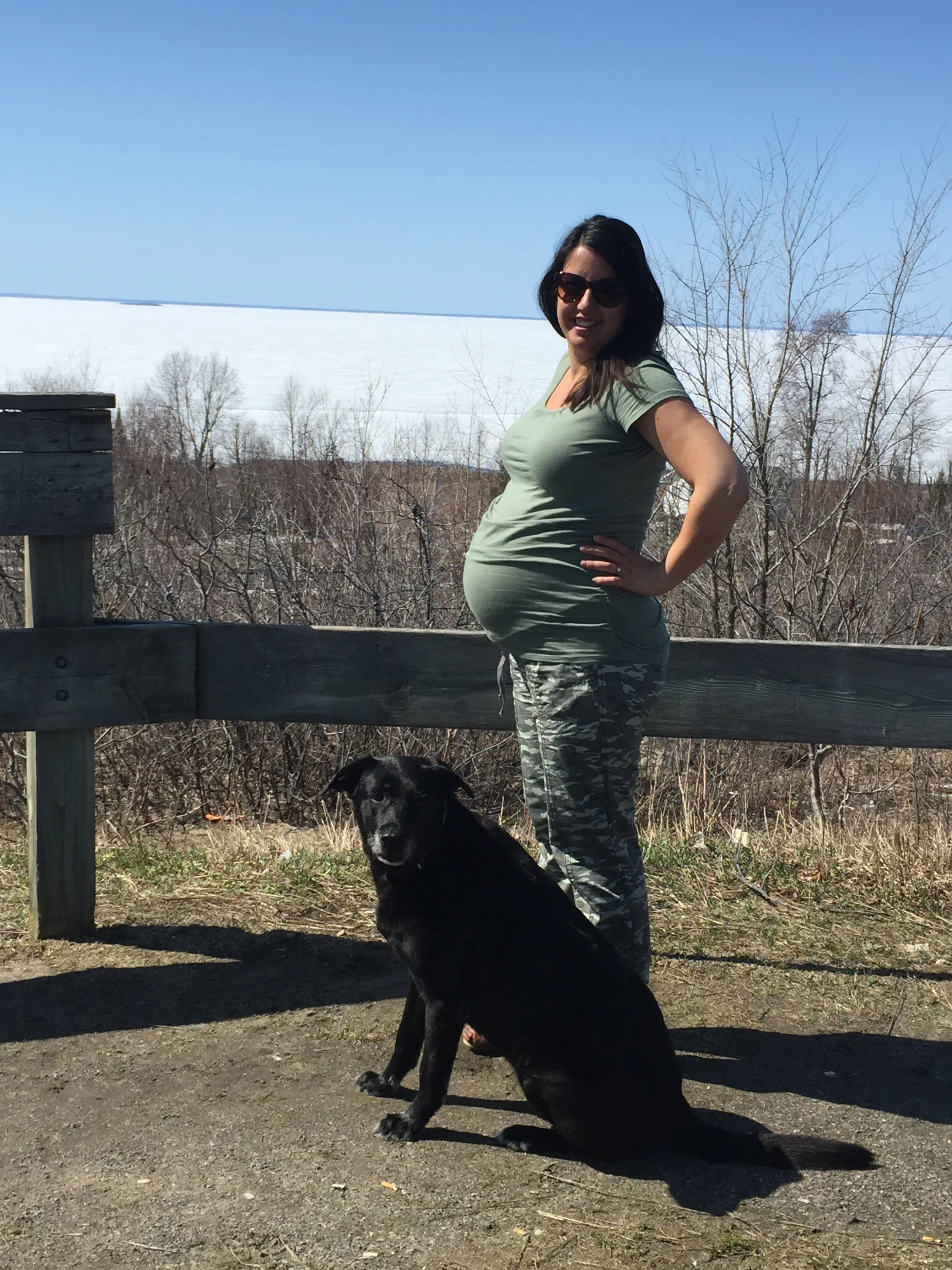 In the last trimester!