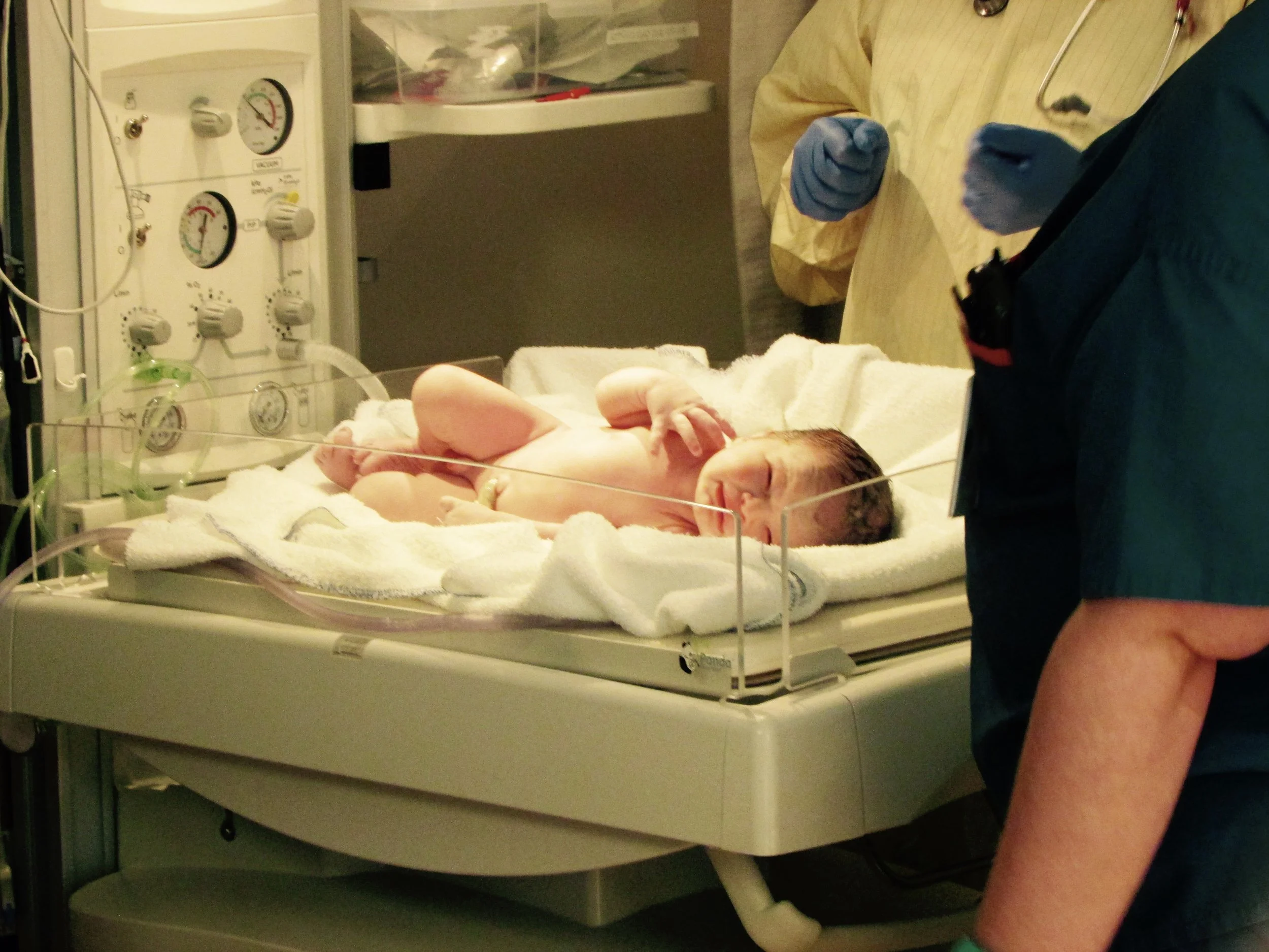 Robbie's First Photo