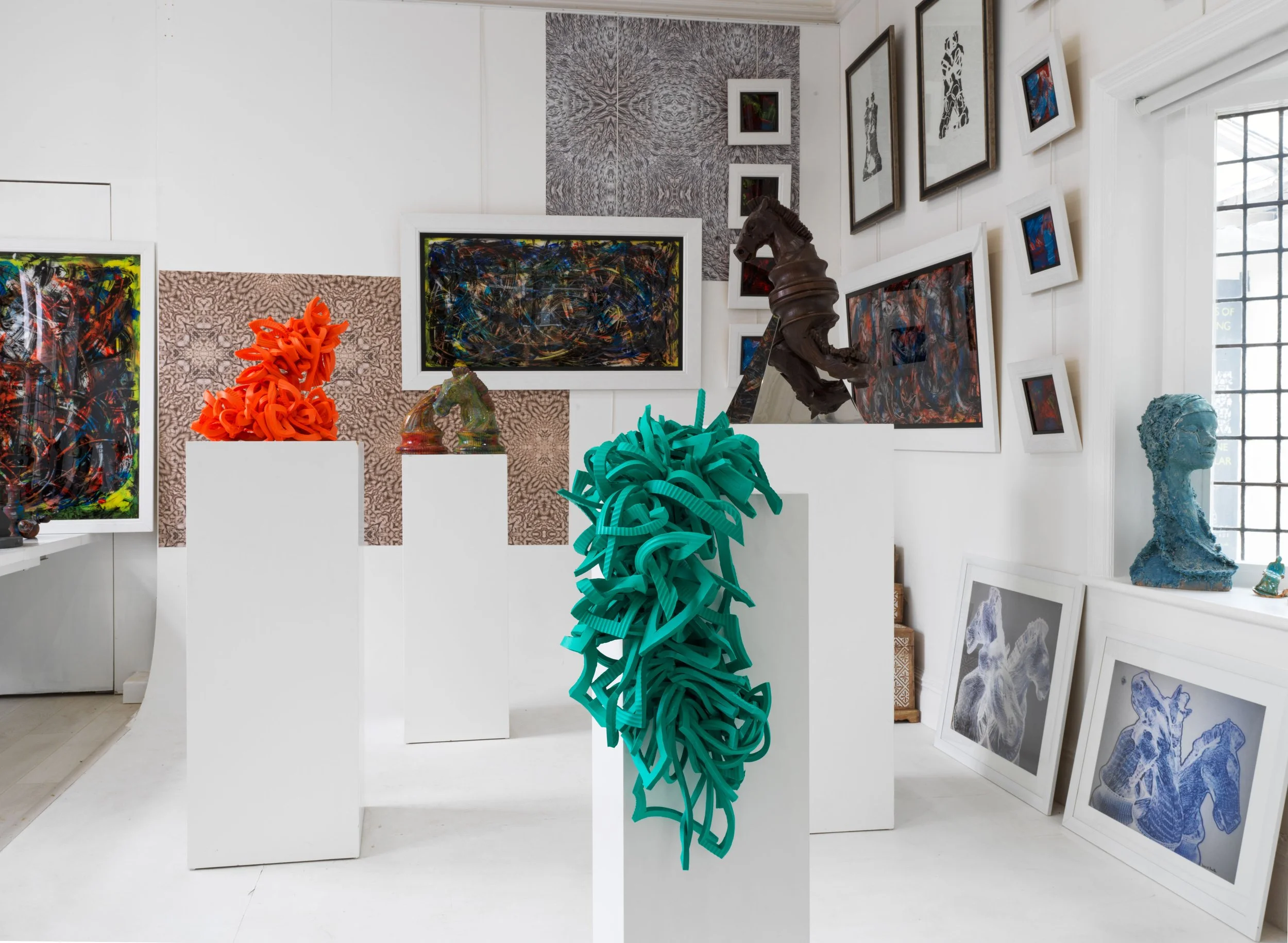 David Booth MRSS Contemporary Gallery Wayfarers Arcade, Southport