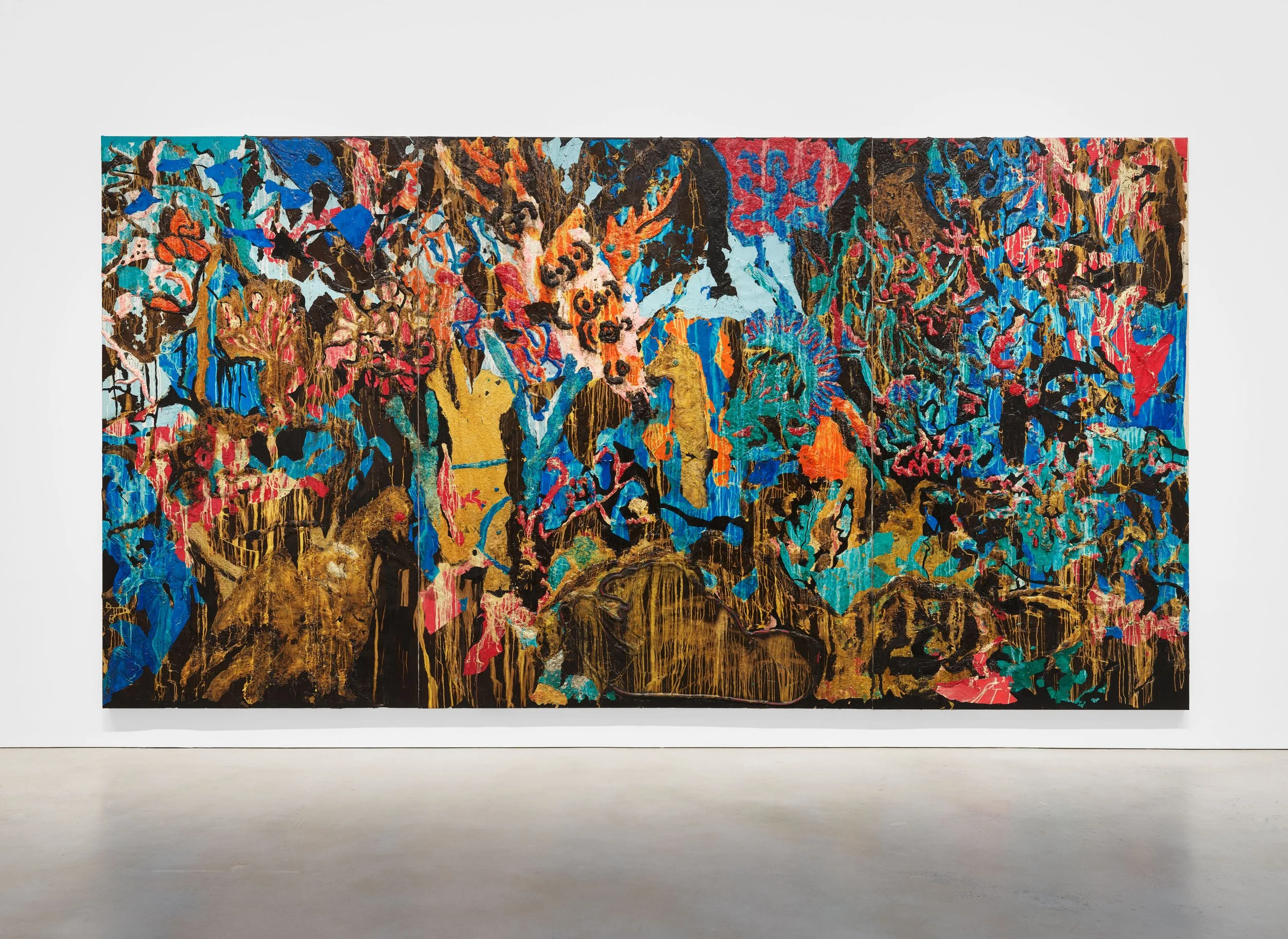 Mark Bradford. You Don’t Have to Tell Me Twice  Hauser & Wirth New York (22nd Street)