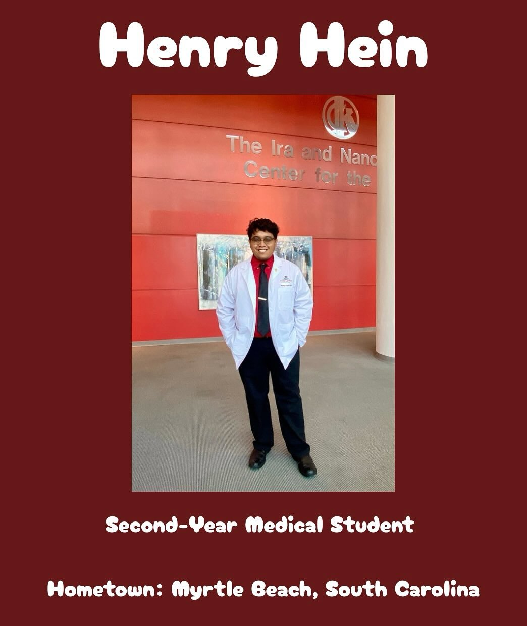 Hi I&rsquo;m Henry and after leaving Cockappella, I will be working on my 3rd and 4th year clerkship at the USC School of Medicine. I joined Cockappella in 2022 after another member heard me singing and told me to audition, and have since arranged se