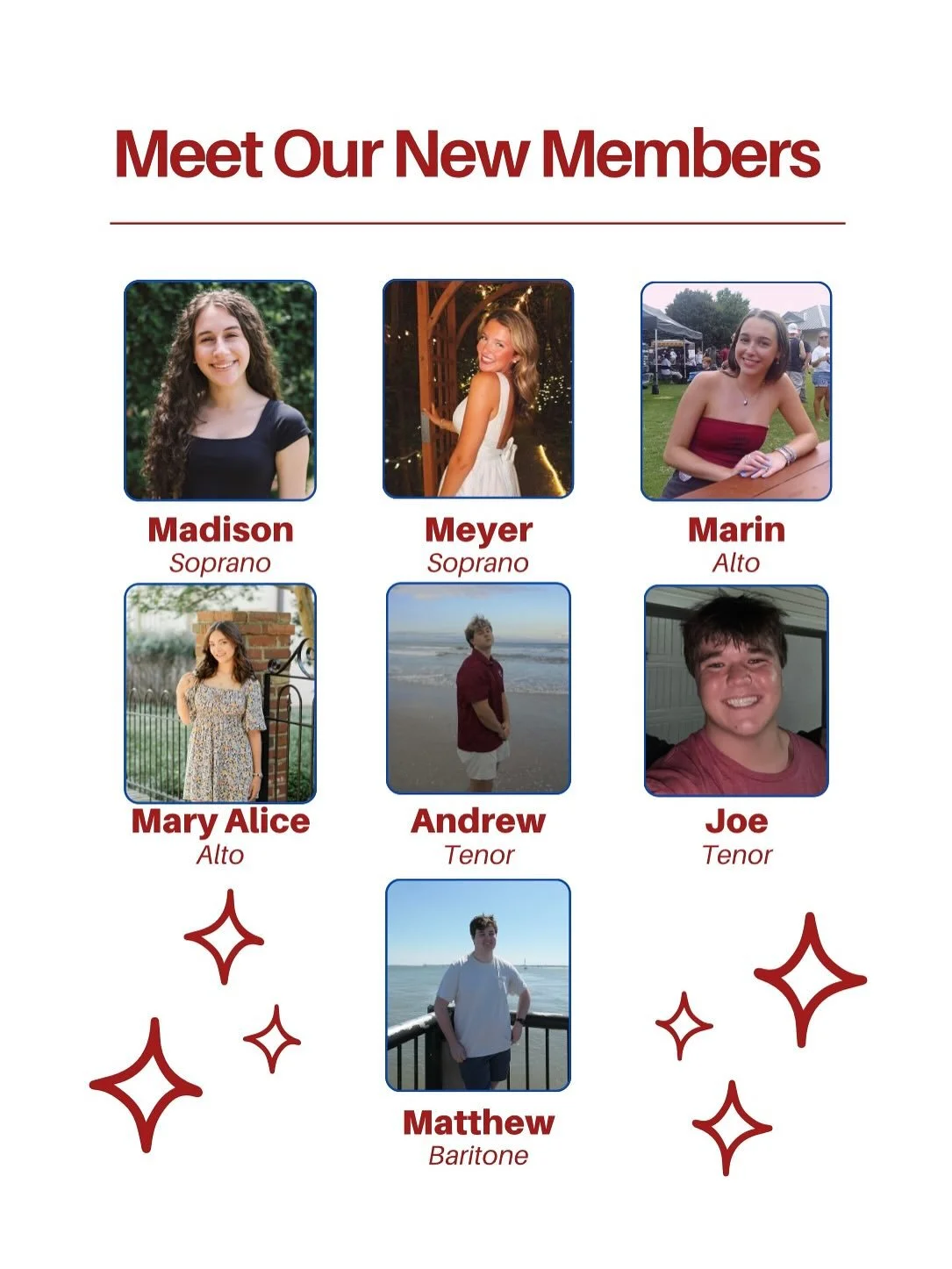 Welcome our new members 🎉

#acappella #students