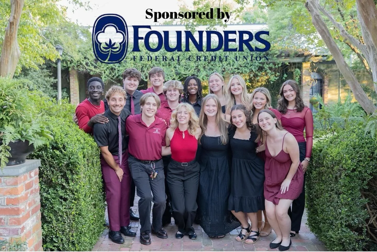 We are excited to announce that Founders Federal Credit Union is sponsoring our 2025-2026 year! We are extremely grateful for this sponsorship and can&rsquo;t wait to continue this great year with Founders&rsquo; support!