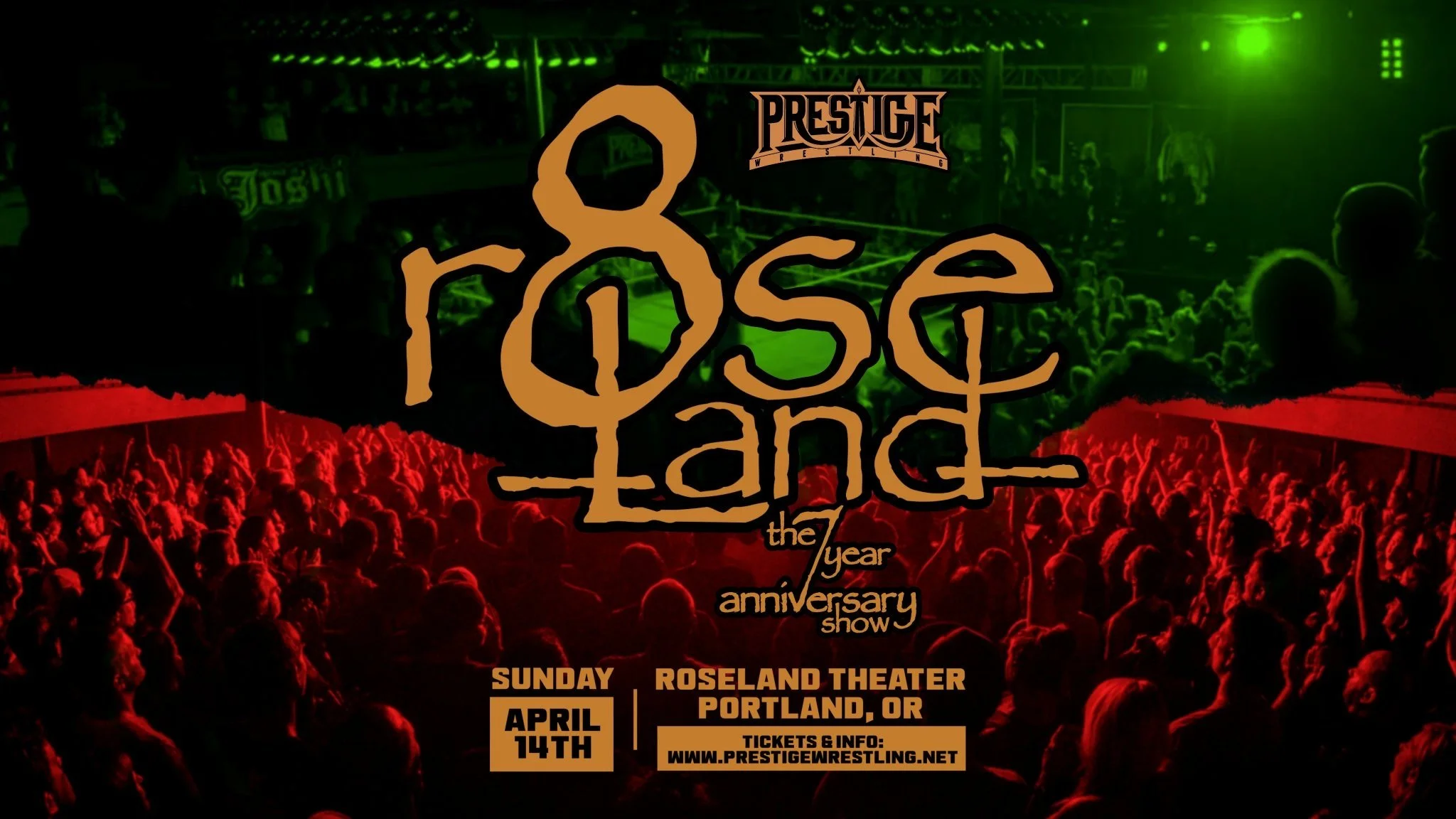 4/14/2024 - ROSELAND 8: THE 7 YEAR ANNIVERSARY SHOW (PORTLAND, OR)