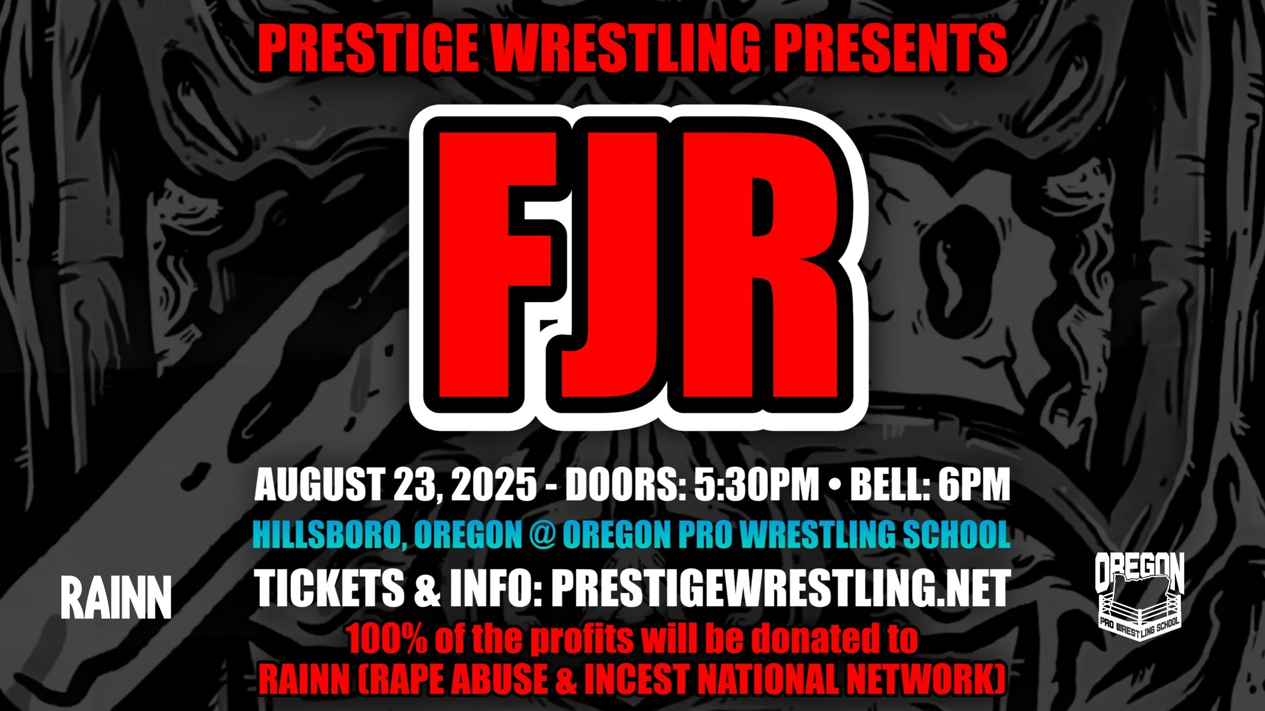 8/23 - HILLSBORO, OREGON (A Night of Safe Space Pro-Wrestling Action)