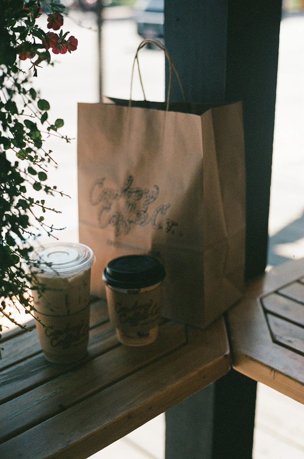 cowboy coffee co shot on film photo jackson wyoming by sadie lynn films
