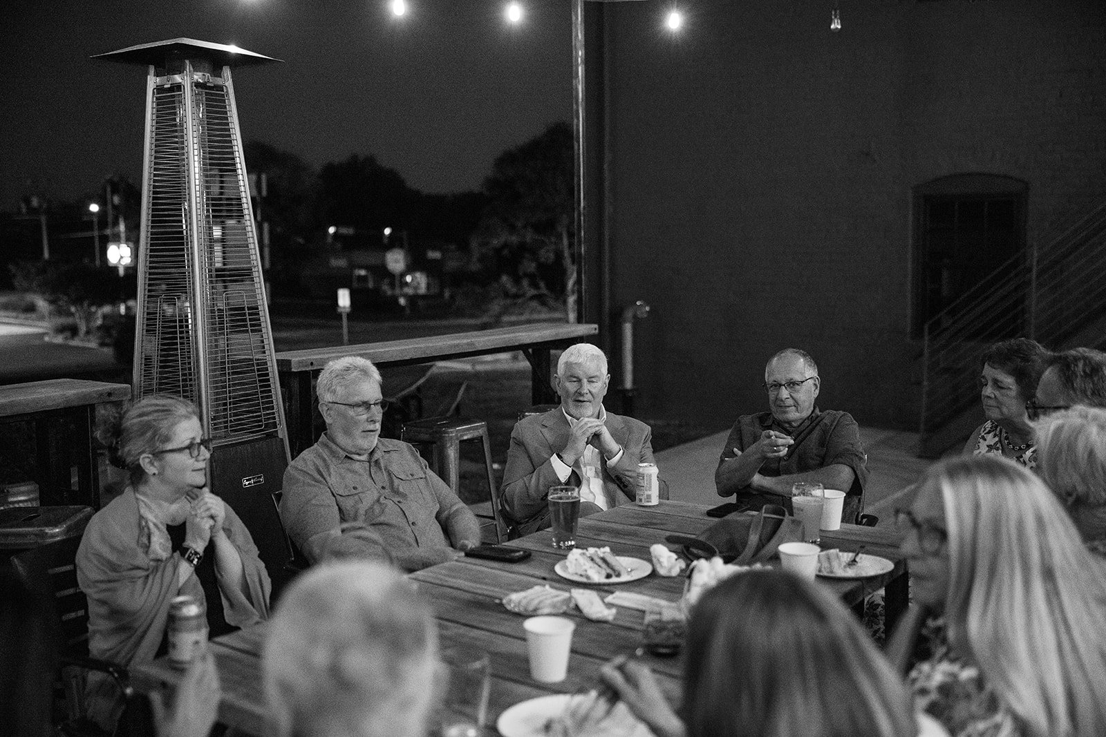 random row brewing wedding