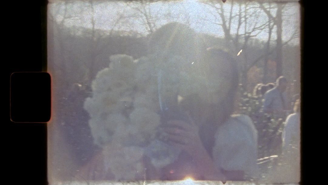 Some of my favorite Super8 stills from Katie &amp; Ethan&rsquo;s wedding 🖤🕊️