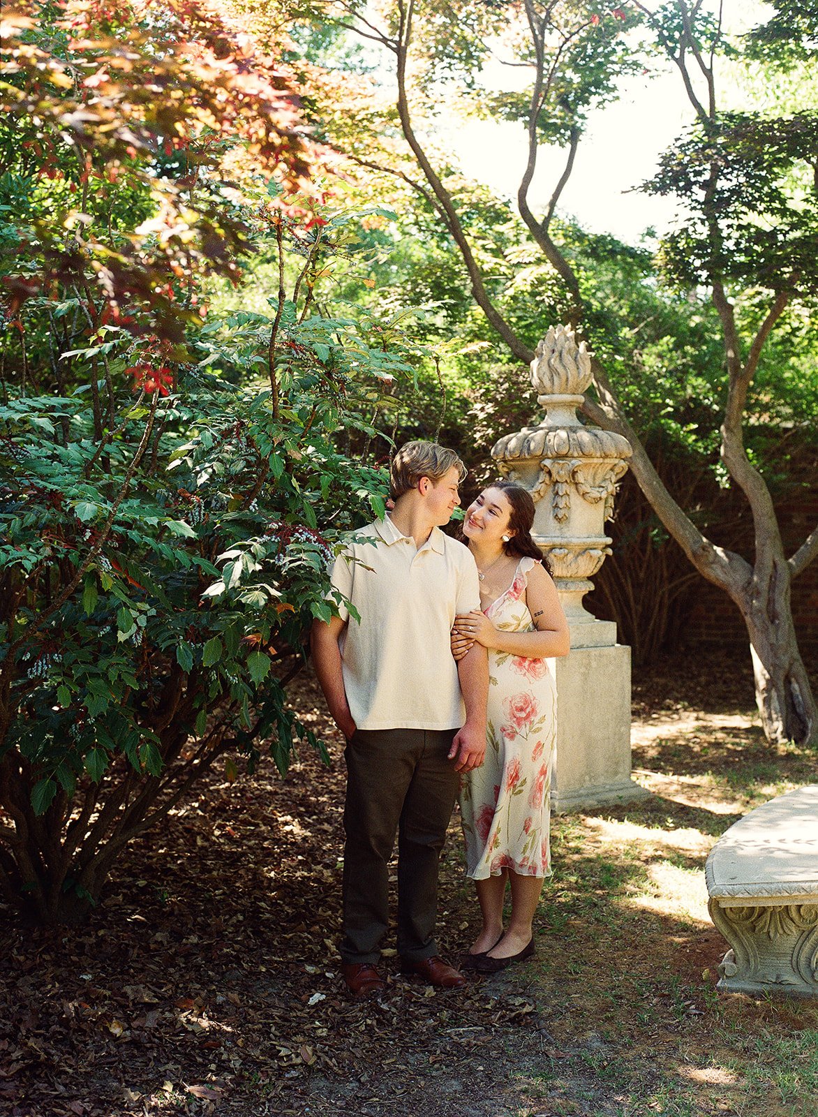 branch museum of design richmond va engagement session