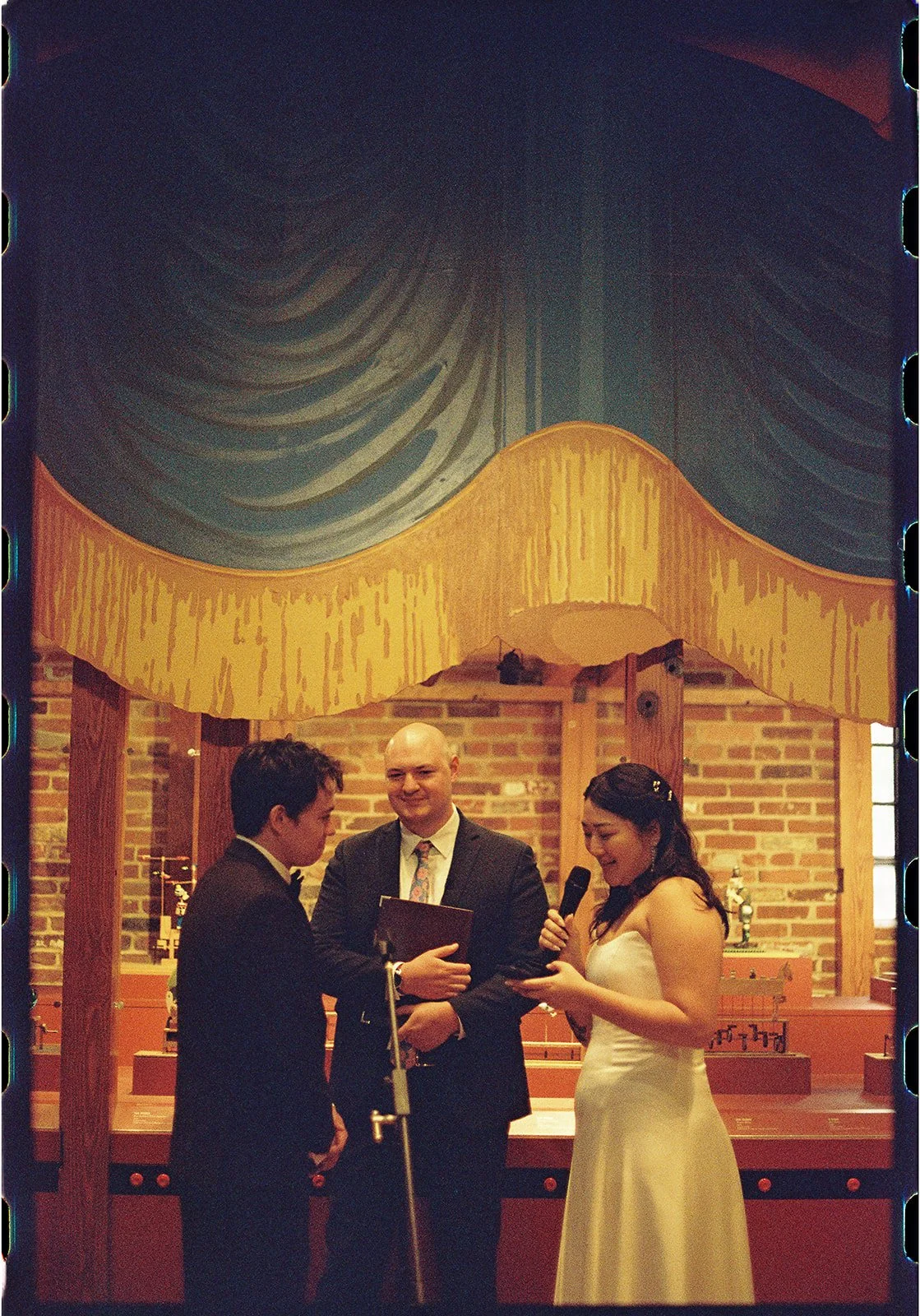 baltimore american visionary museum wedding on film