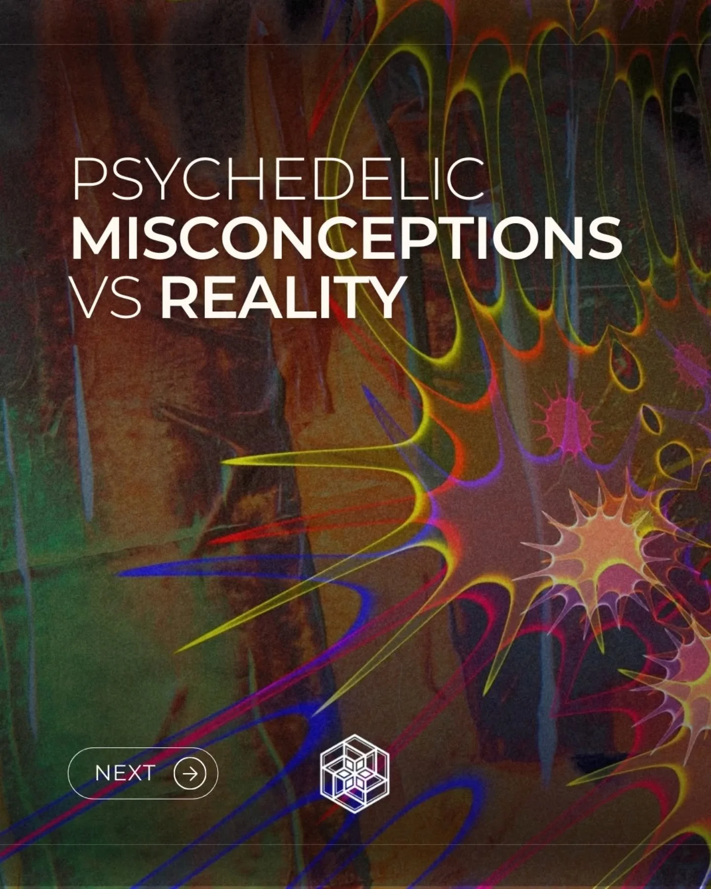 Psychedelics are showing up more in headlines, conversations, and communities. With that increased visibility comes a lot of myths. Here are a few common ones we hear vs the reality that evidence and lived experience suggests. 

Our Psychedelic First
