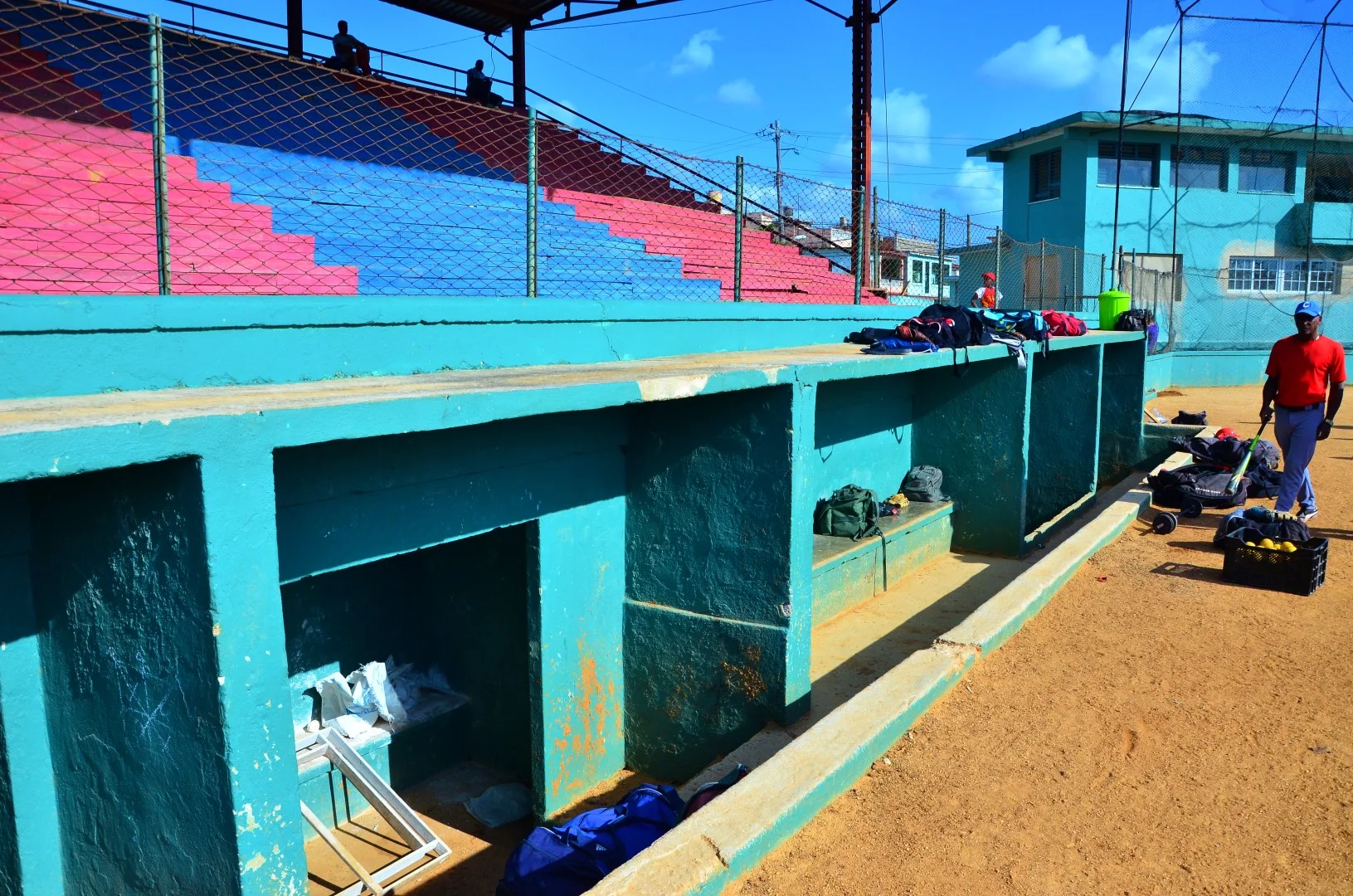   Semi Pro Baseball Park — HAVANA Cuba-they love the game but lack decent facilities   