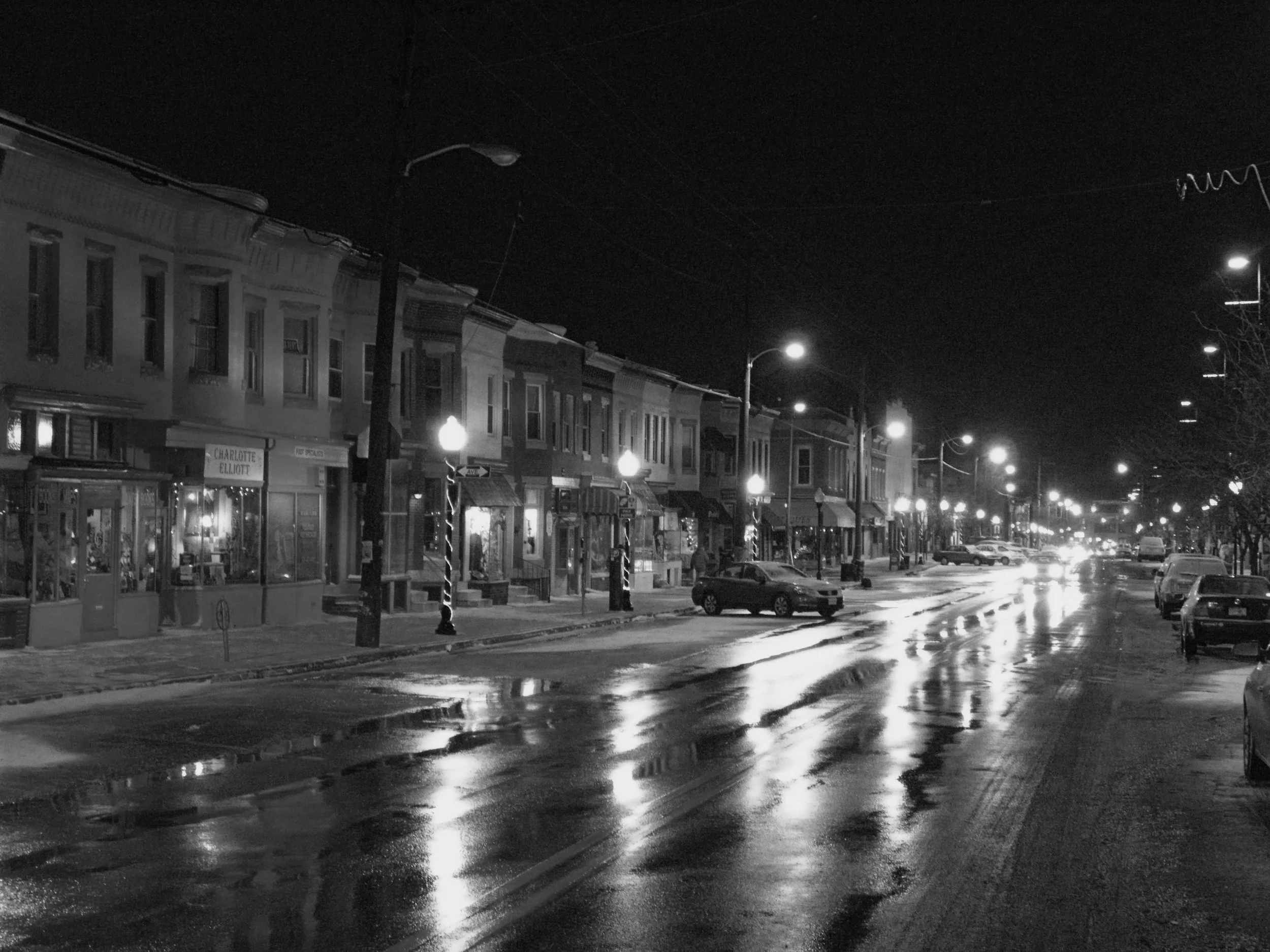  Baltimore Hampden Community after the crowds leave    