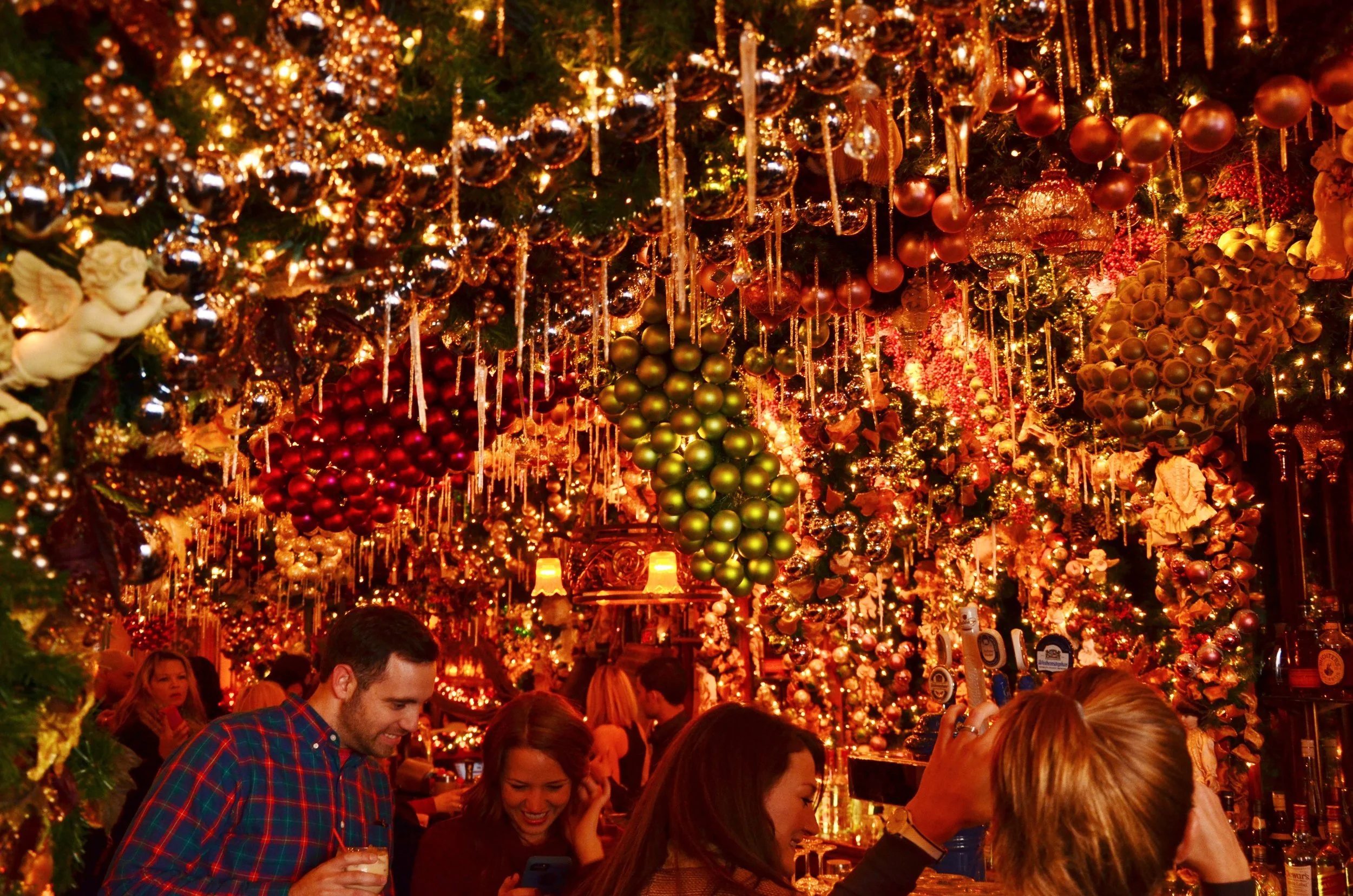   Famous ROLF’S Bar and restaurant 3rd Ave NY C   