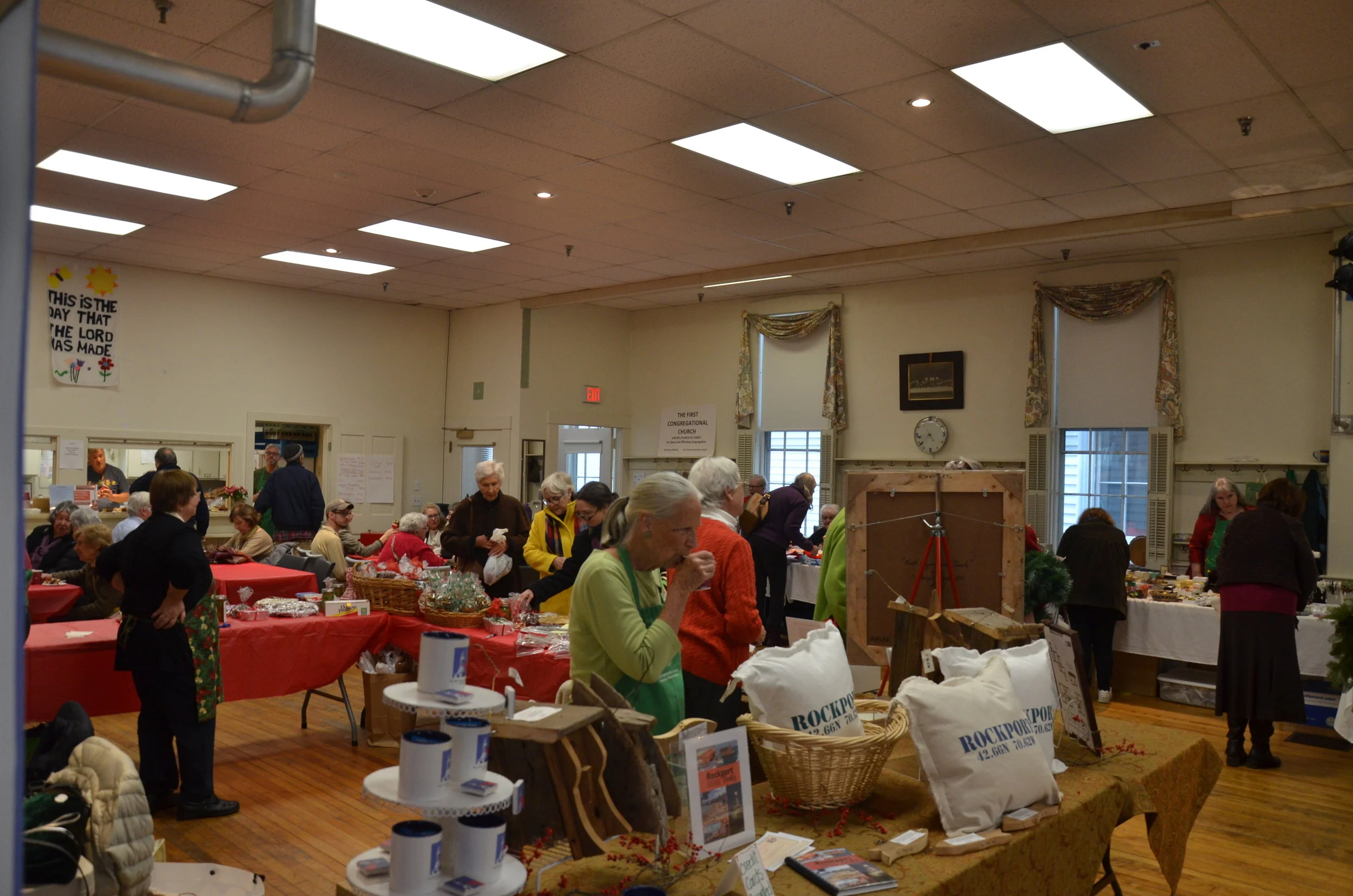   Small Town church Xmas Fair   