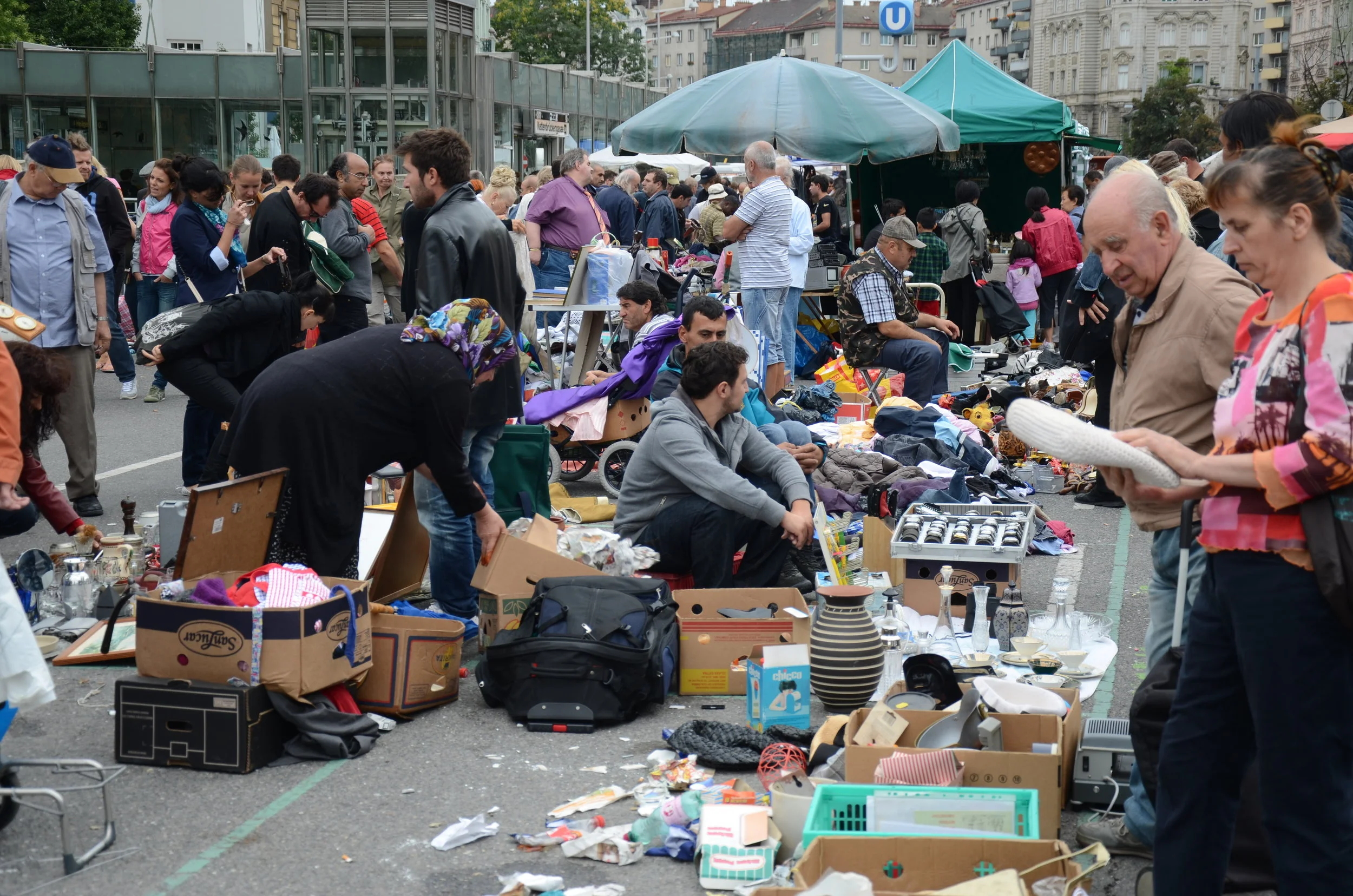   Street Market -Austria   