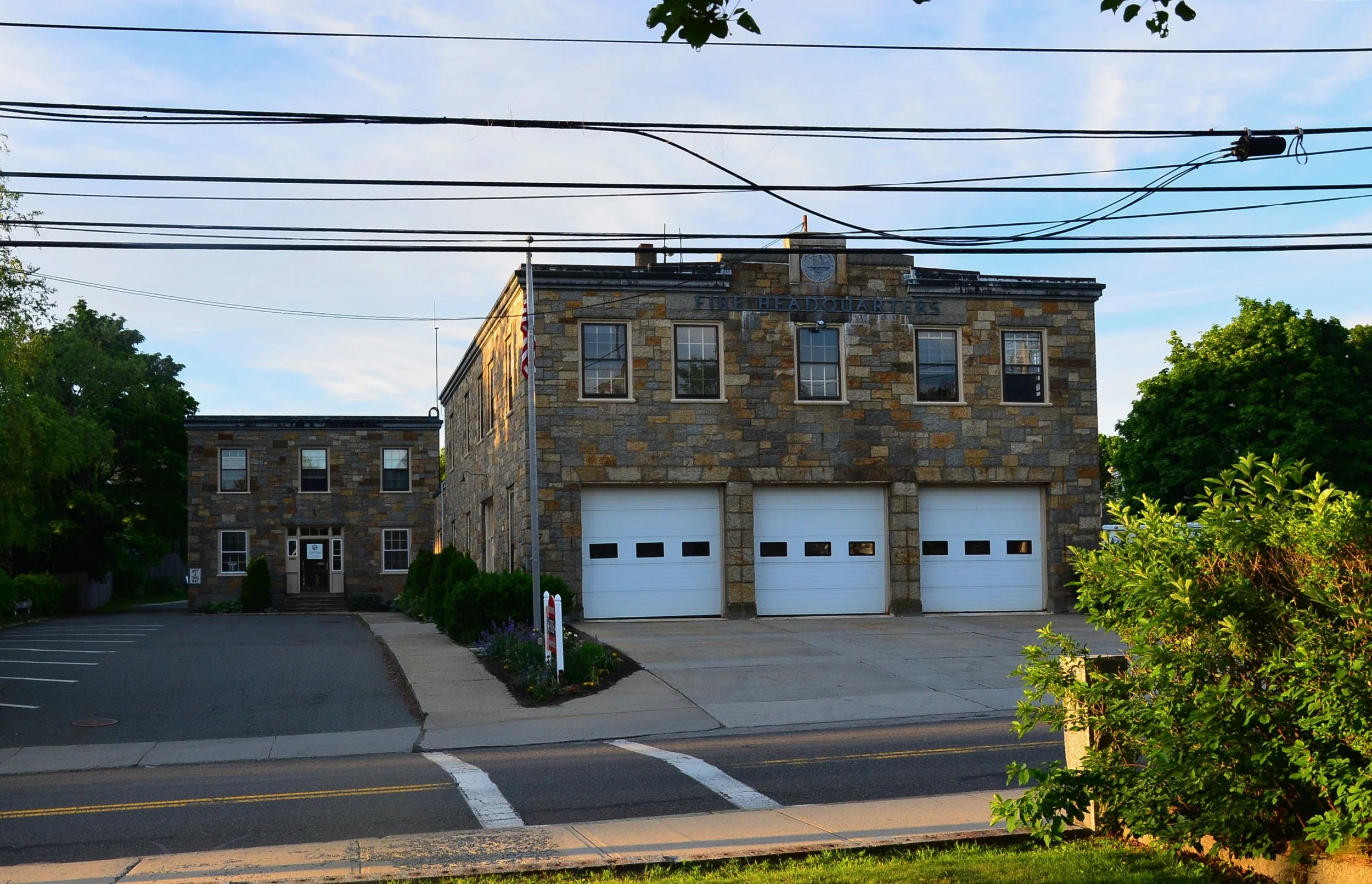   OLD POLICE STATION  AND NOW FIRE HEADQUARTERS   