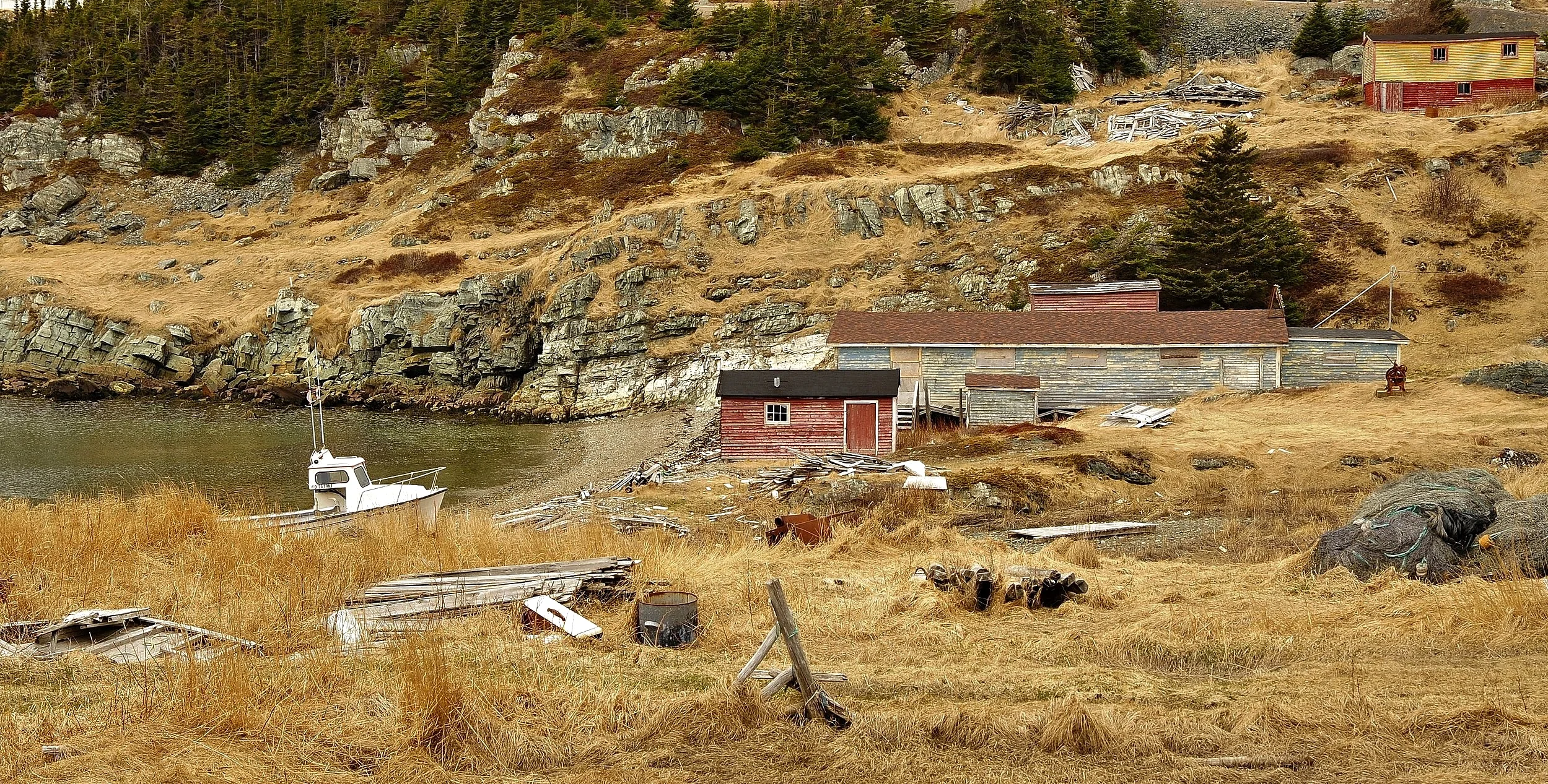   View of Joe’s from the village   
