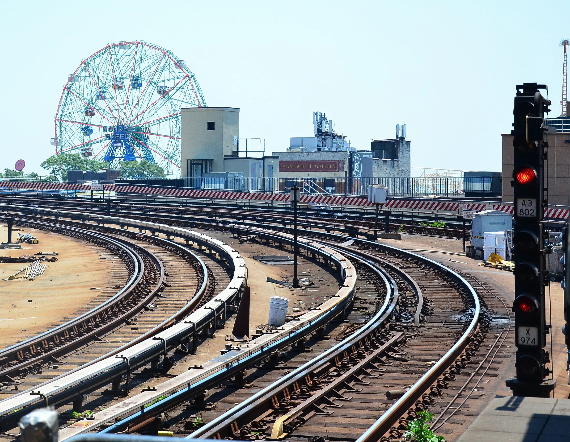   Coney Island Subway Station   