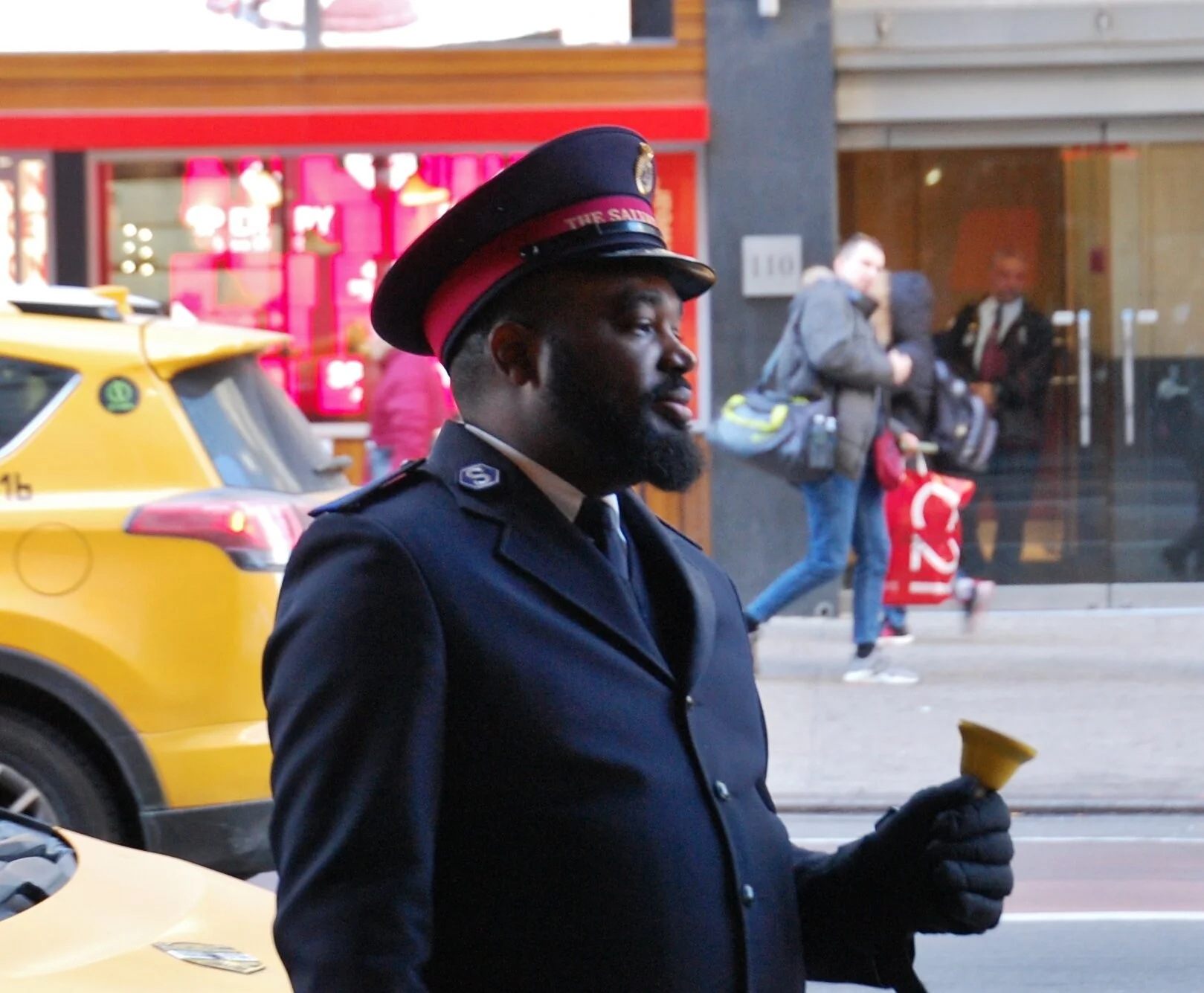   Salvation Army Bell Ringer   