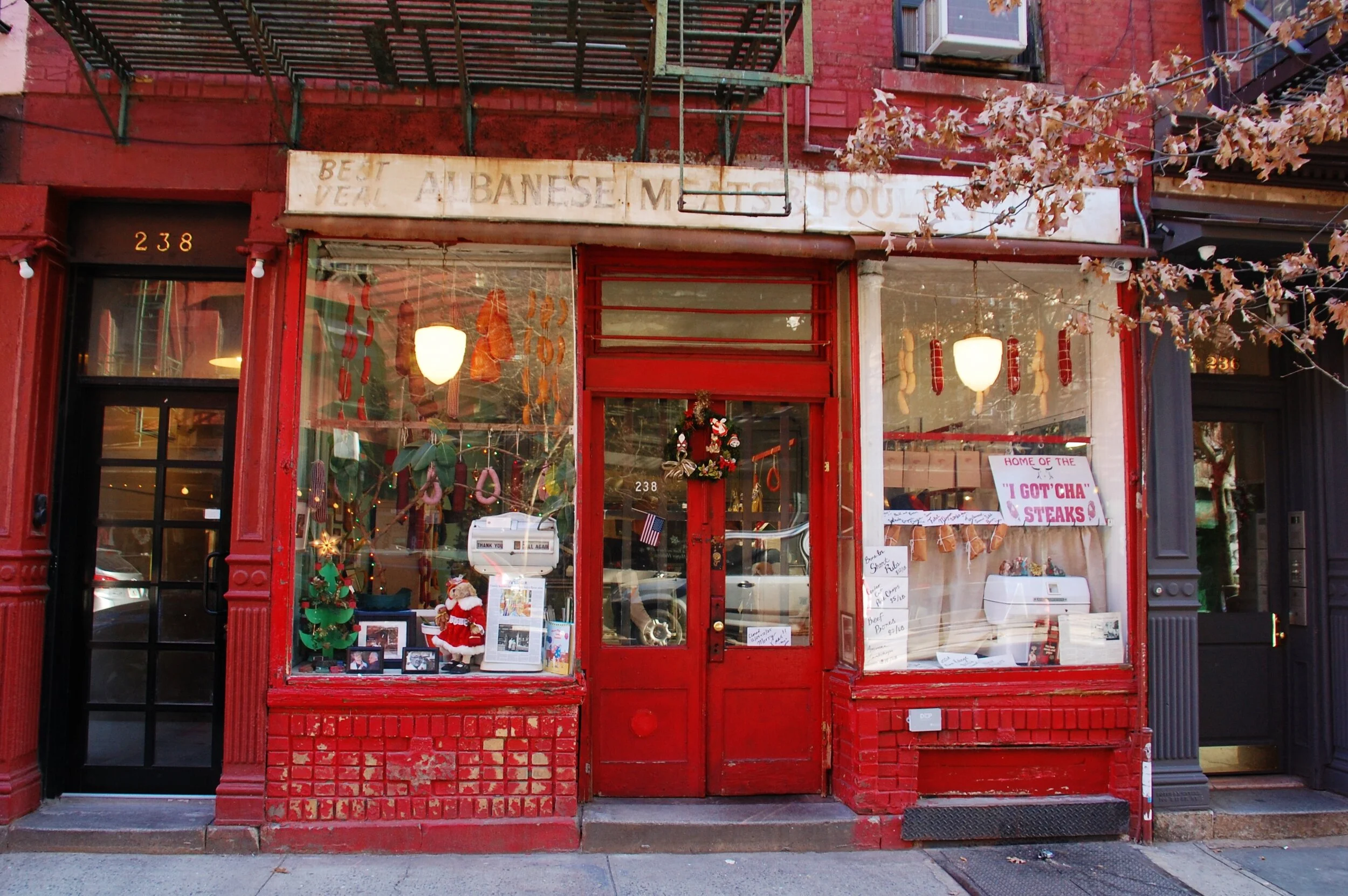   Old and still working Butcher shop SOHO   