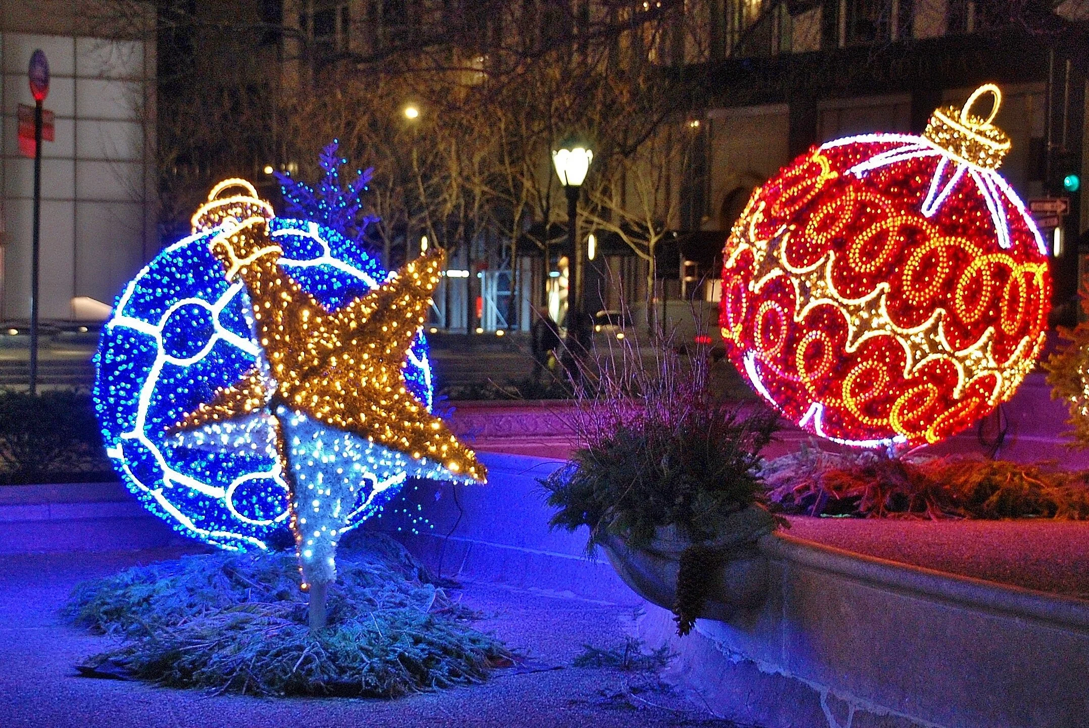   Ornaments outside the Plaza  