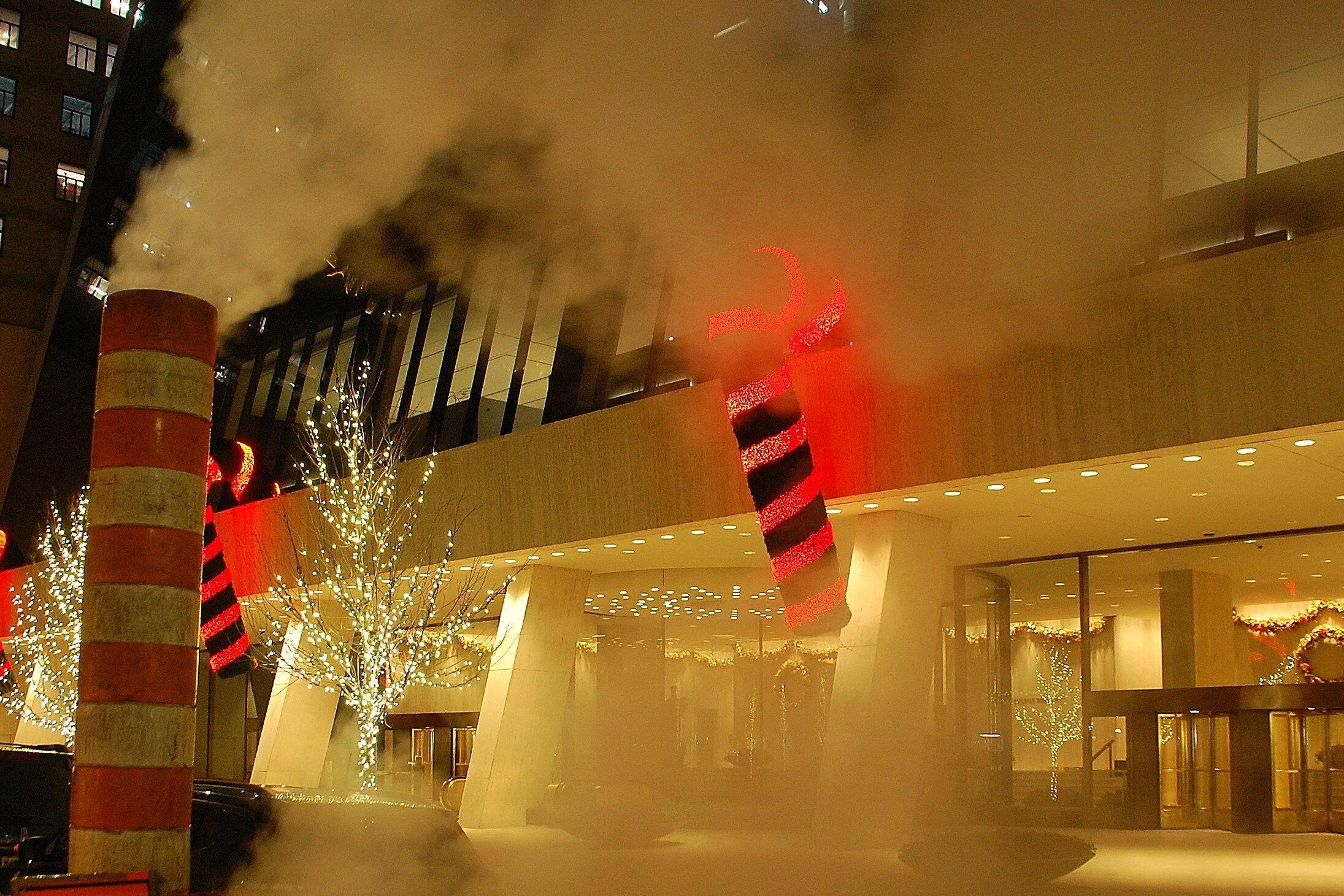   Steam and stockings —5th ave   