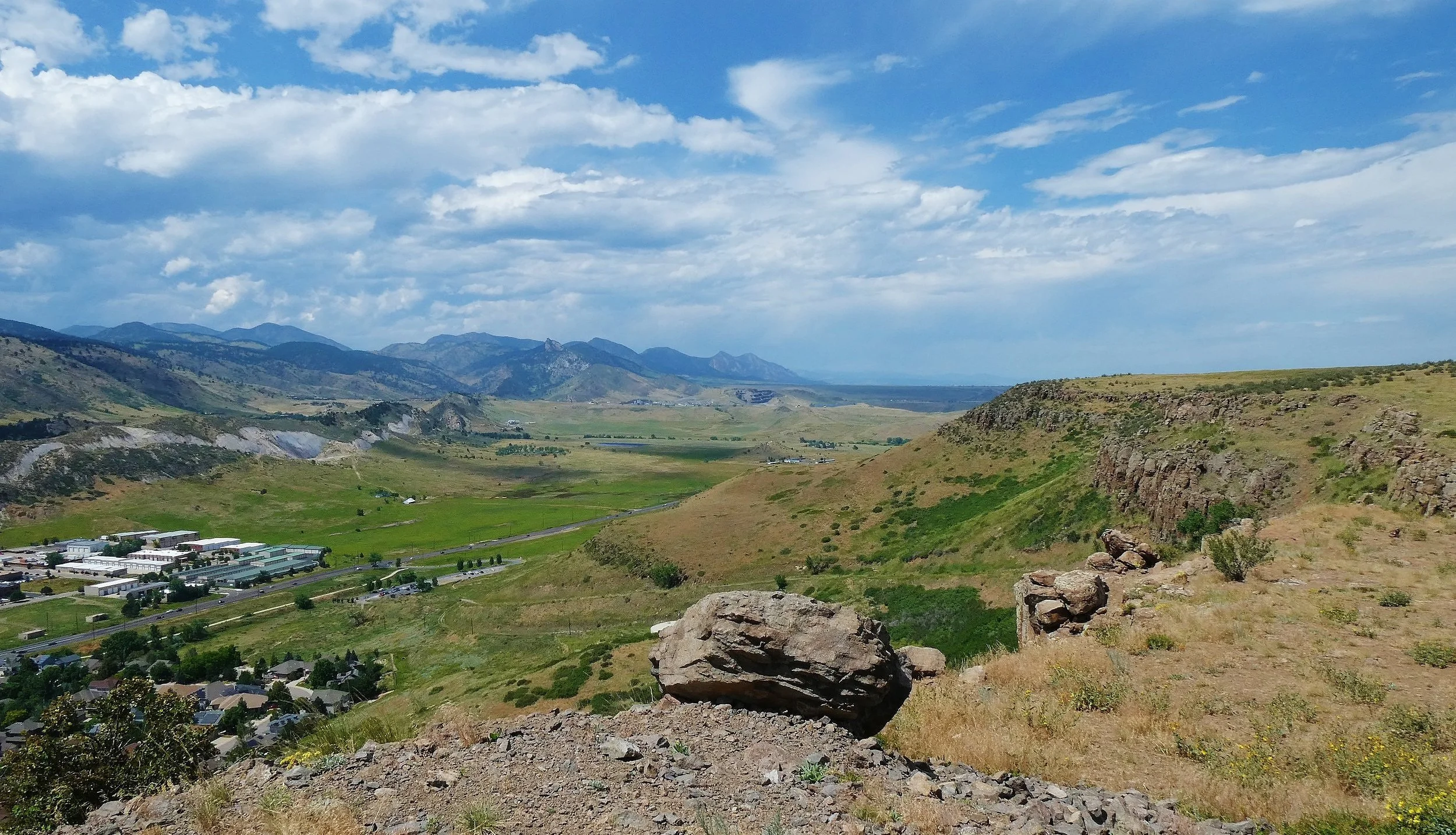NORTH TABLE TOP ROCK VIEW -GOLDEN 