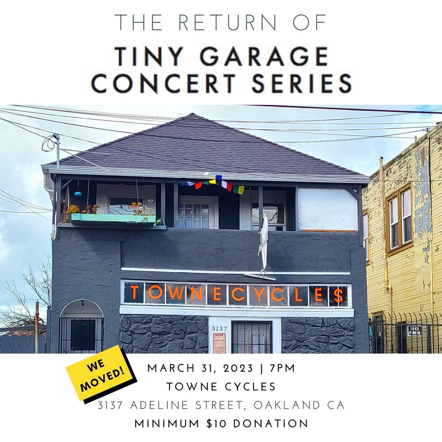 Playing a solo opener at the end of the month for @tinygarageconcerts! very excited and nervous!