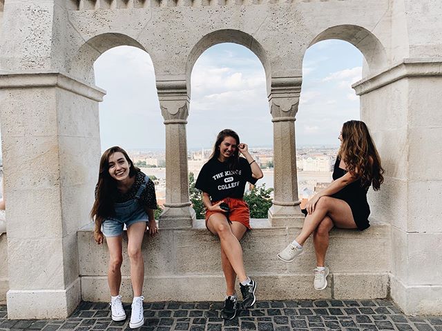 Reminiscing on our backpacking trip where Paris was always running towards gelato, I was constantly delirious from lack of sleep, and Raegan was always planning the next night time adventure :)