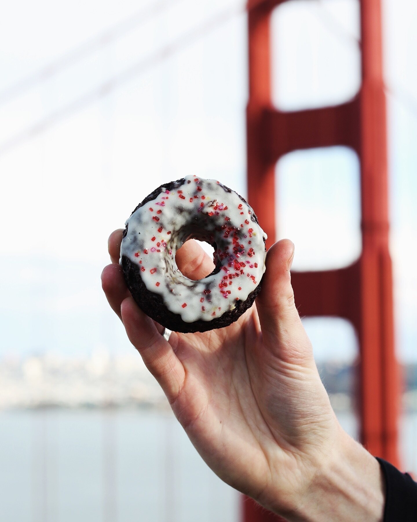 One of our most iconic donuts - The Chocolate Rose. 

We tweaked our recipe and made this everyday flavor a vegan option! It has the same great taste it&rsquo;s always had, but now more folks are able to enjoy 😋

🌹 Dark chocolate vegan donut topped