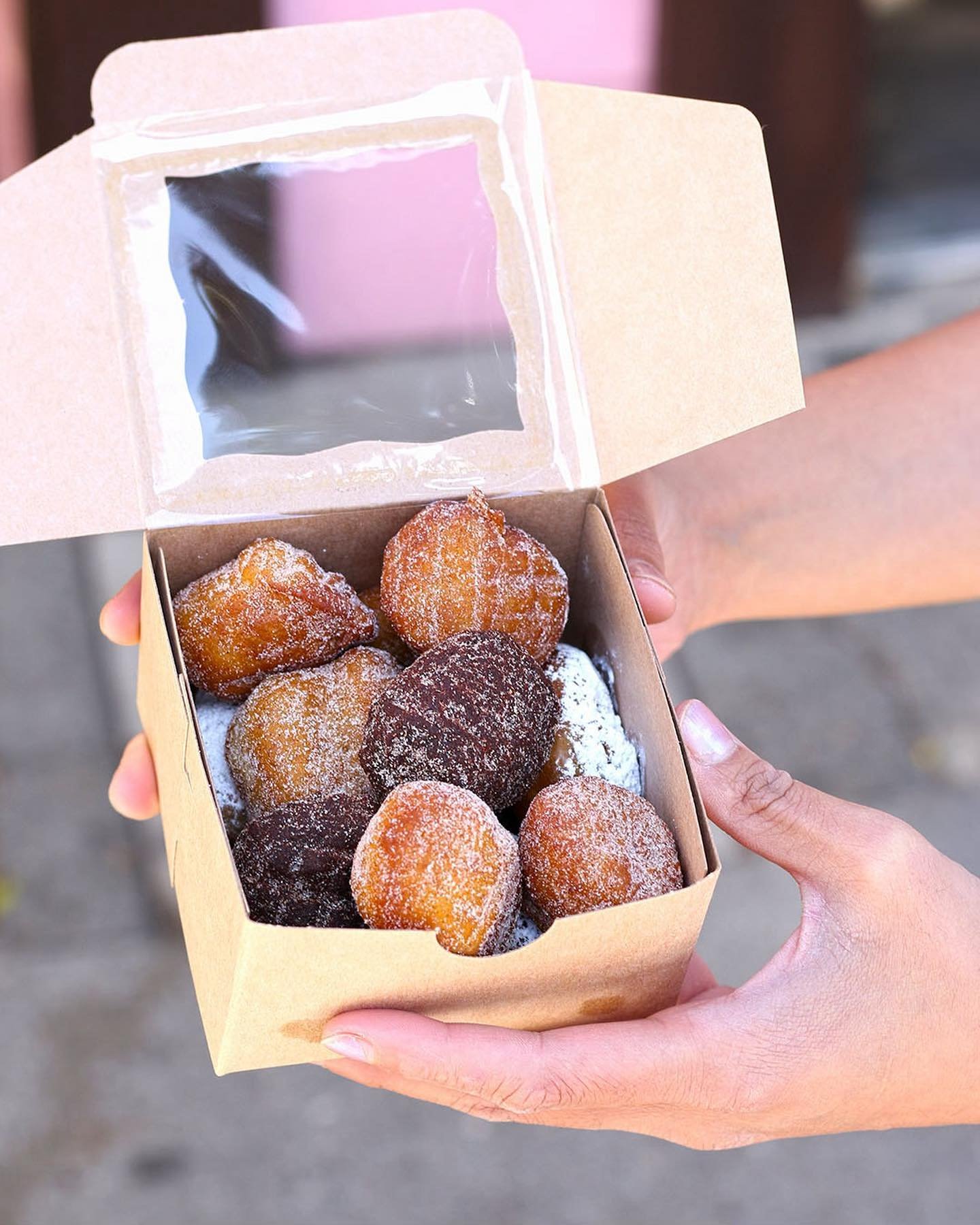 Introducing our Munchies Box for those that will be feeling a little extra hungry this Saturday 😏

Each box will contain donut holes of the following vegan flavors: Spiced Chocolate, Cinnamon Apple, &amp; Chai.

Available 4/20 ONLY!! 

Want to pre-o