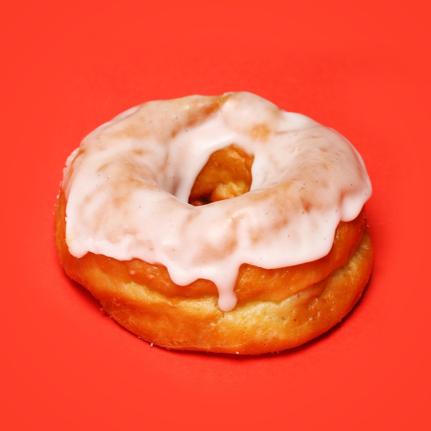 Sometimes all you need is a simple donut.. that's our Vanilla Bean.. 

Our Vanilla and orange zest donut is dipped in a vanilla bean glaze.