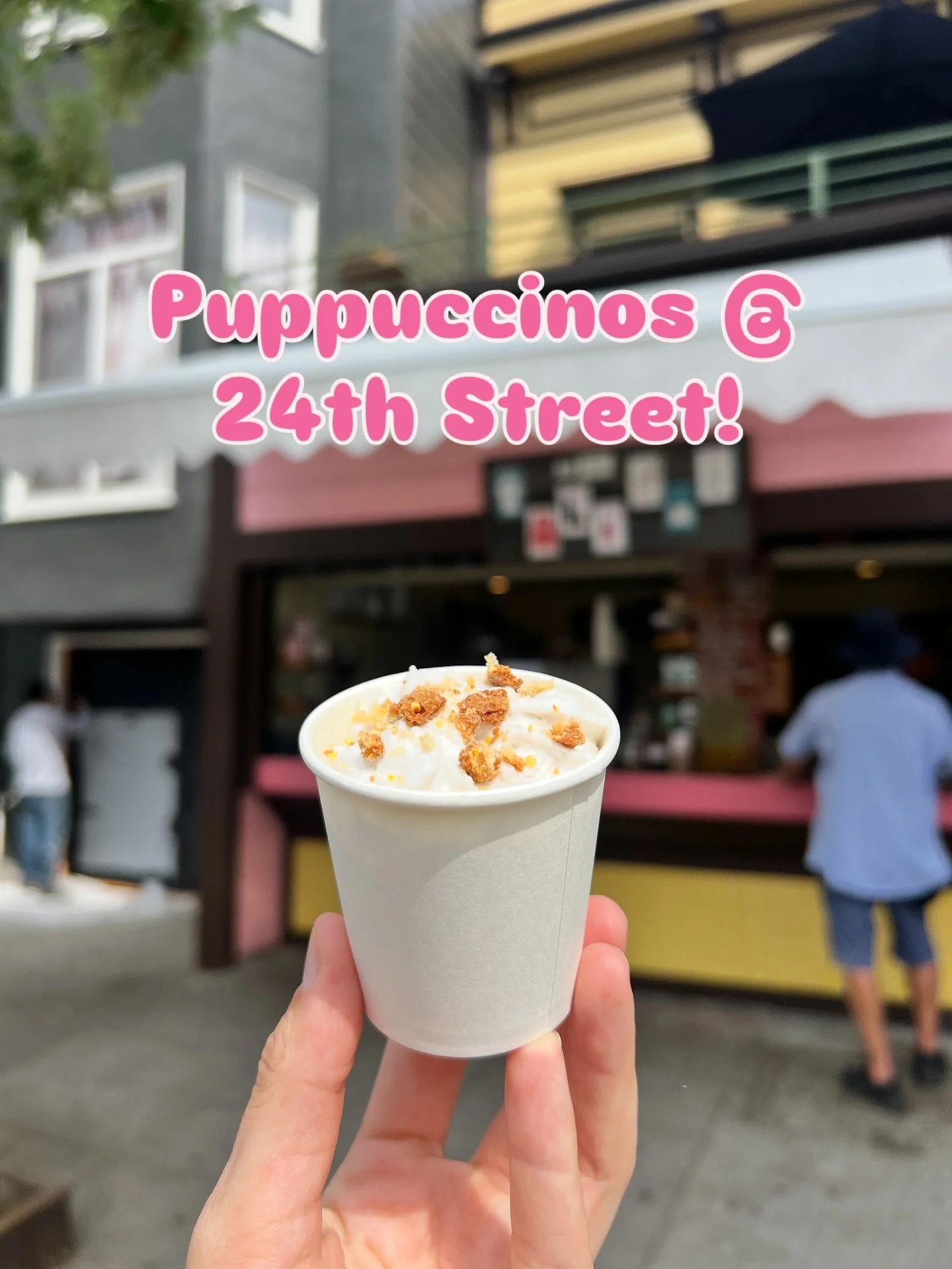 Starting today &lsquo;til Tuesday we&rsquo;ll have pup cups on the menu @ 24th Street!