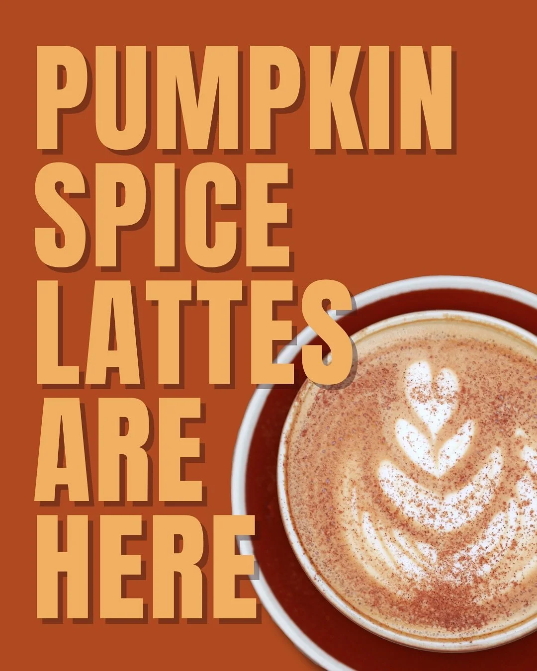 Time to break out that favorite cardigan.. it&rsquo;s officially Pumpkin Spice Season 😌

We&rsquo;re offering a house-made pumpkin spice syrup to add to your favorite drink this Fall