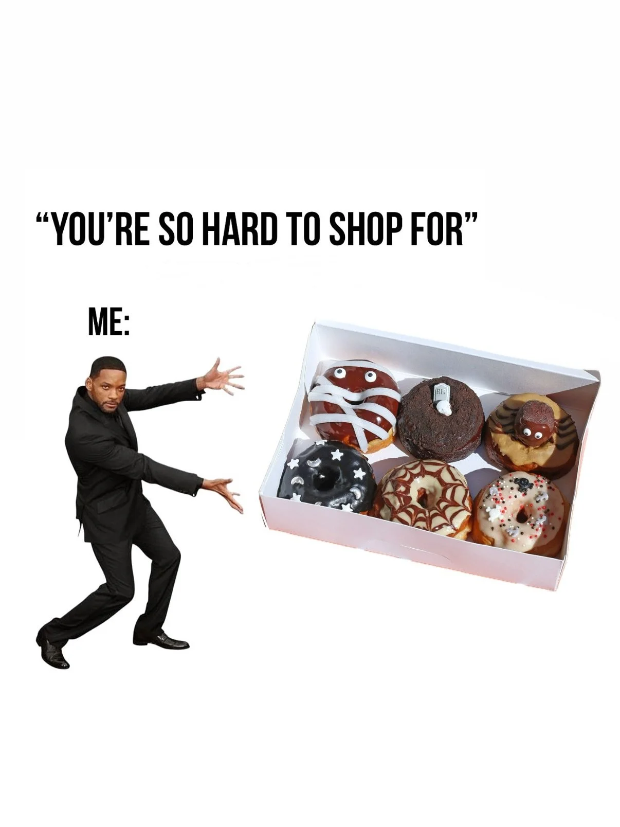 Perfect gift, every. single. time.

Make sure you get your orders in for our Halloween box! 
Pre-Order ends 10/30 @ 11:55pm 👻

Each box includes:
🕷️ Pumpkin Chocolate with a spider donut hole
🕸️ Candied Orange with a chocolate web
👀 Chocolate Mum