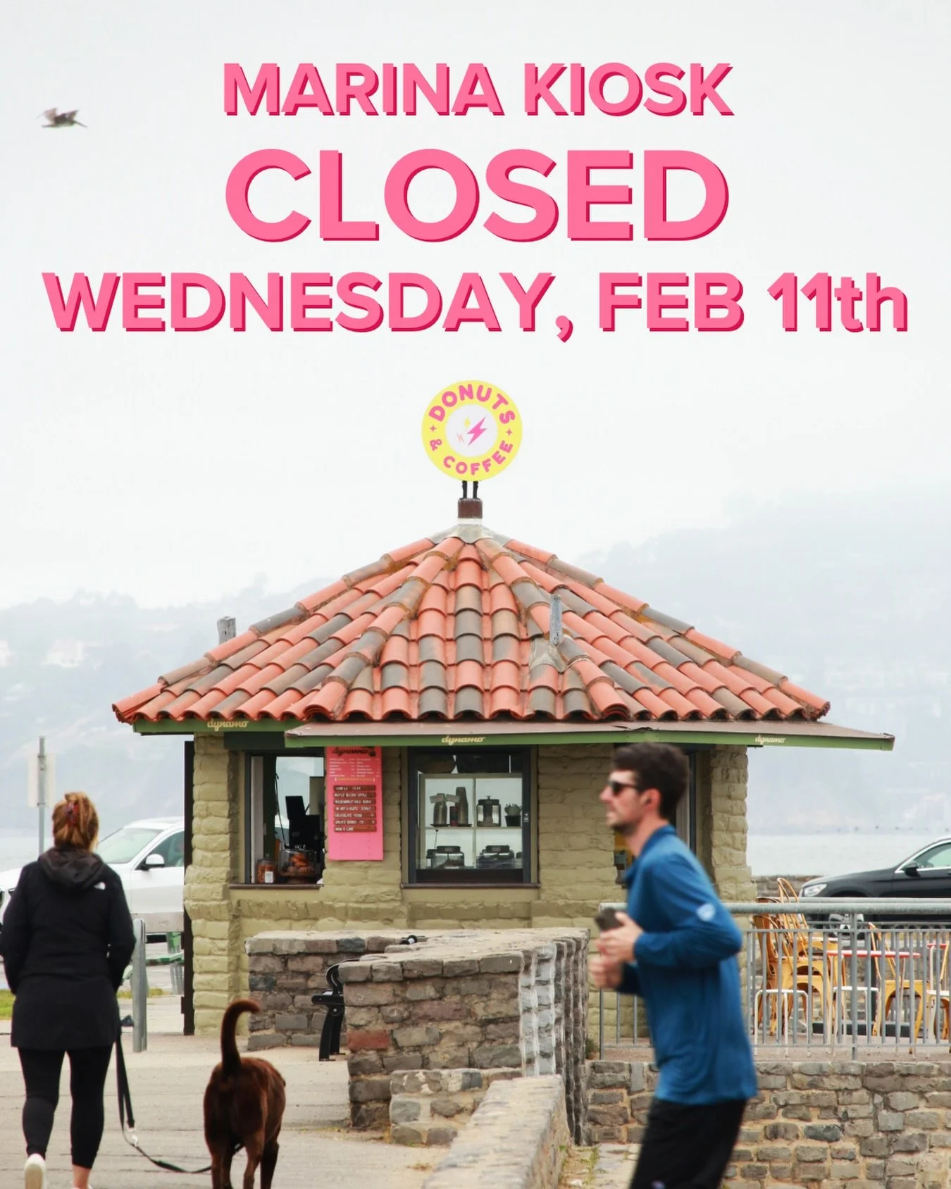 Rain, rain, go away 🌧️

Our kiosk will be closed today due to the rain