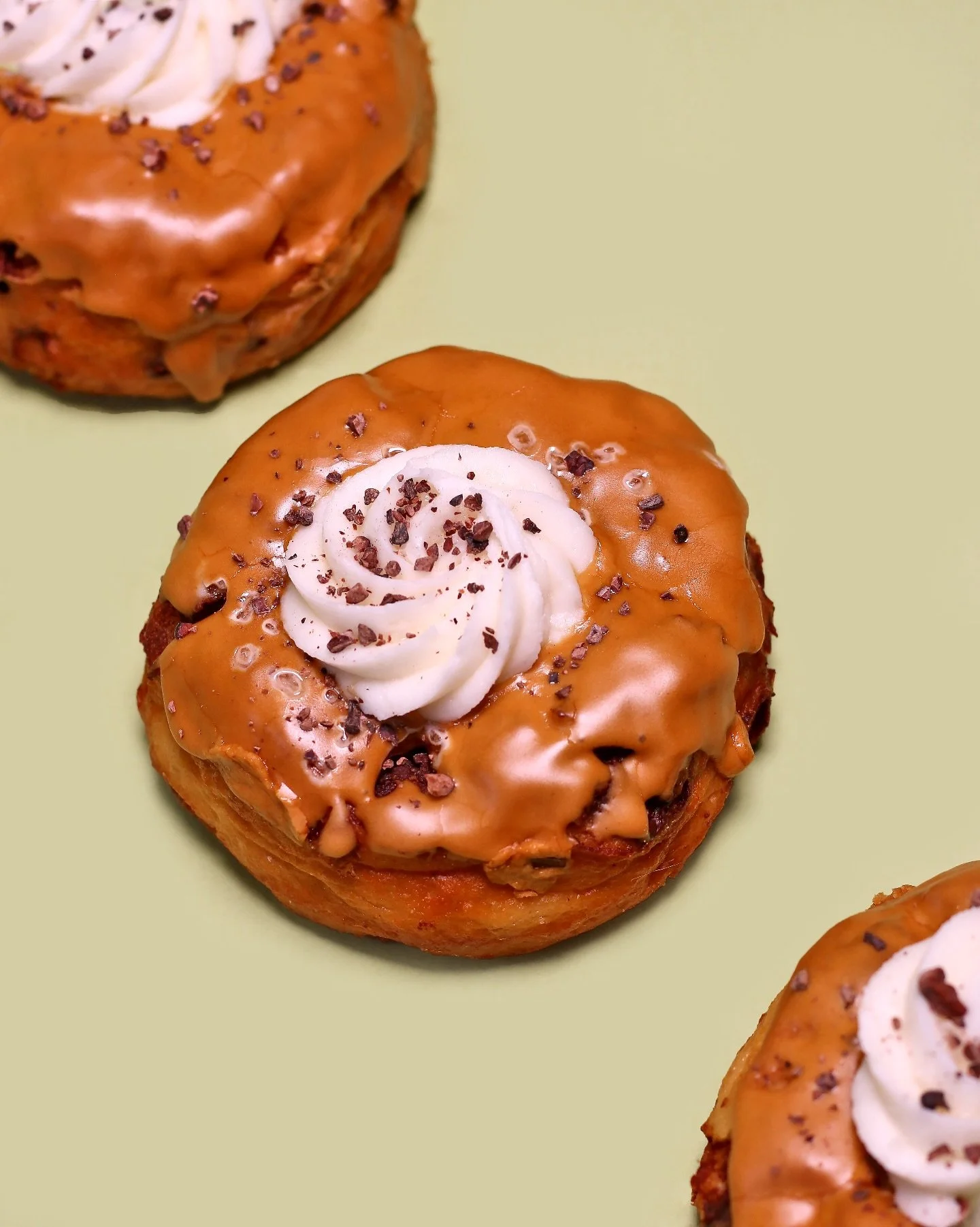 Irish Coffee is returning March 17th! 🍀

Our St. Patrick&rsquo;s Day special: a coffee donut dipped in whiskey coffee glaze, topped with a buttercream dollop, sea salt, and cocoa nibs.

Available March 17th only at our 24th Street location