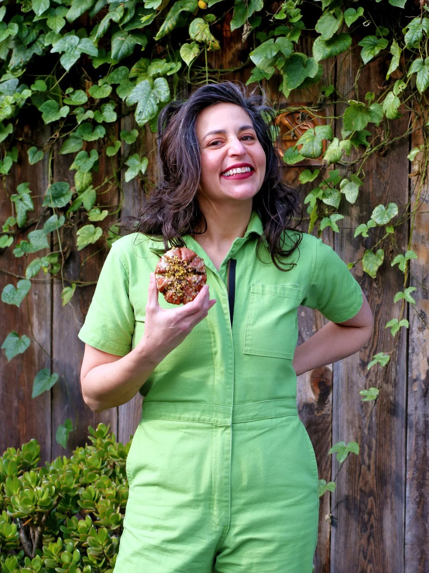 Roxy Fritters are back! ✨

Made with saffron &amp; pistachio dough, drizzled with a cardamom rose-water glaze, and sprinkled with pistachios and hibiscus petals - the Roxy Fritter is our take on a Persian Love Cake. 

When we first introduced our &ls