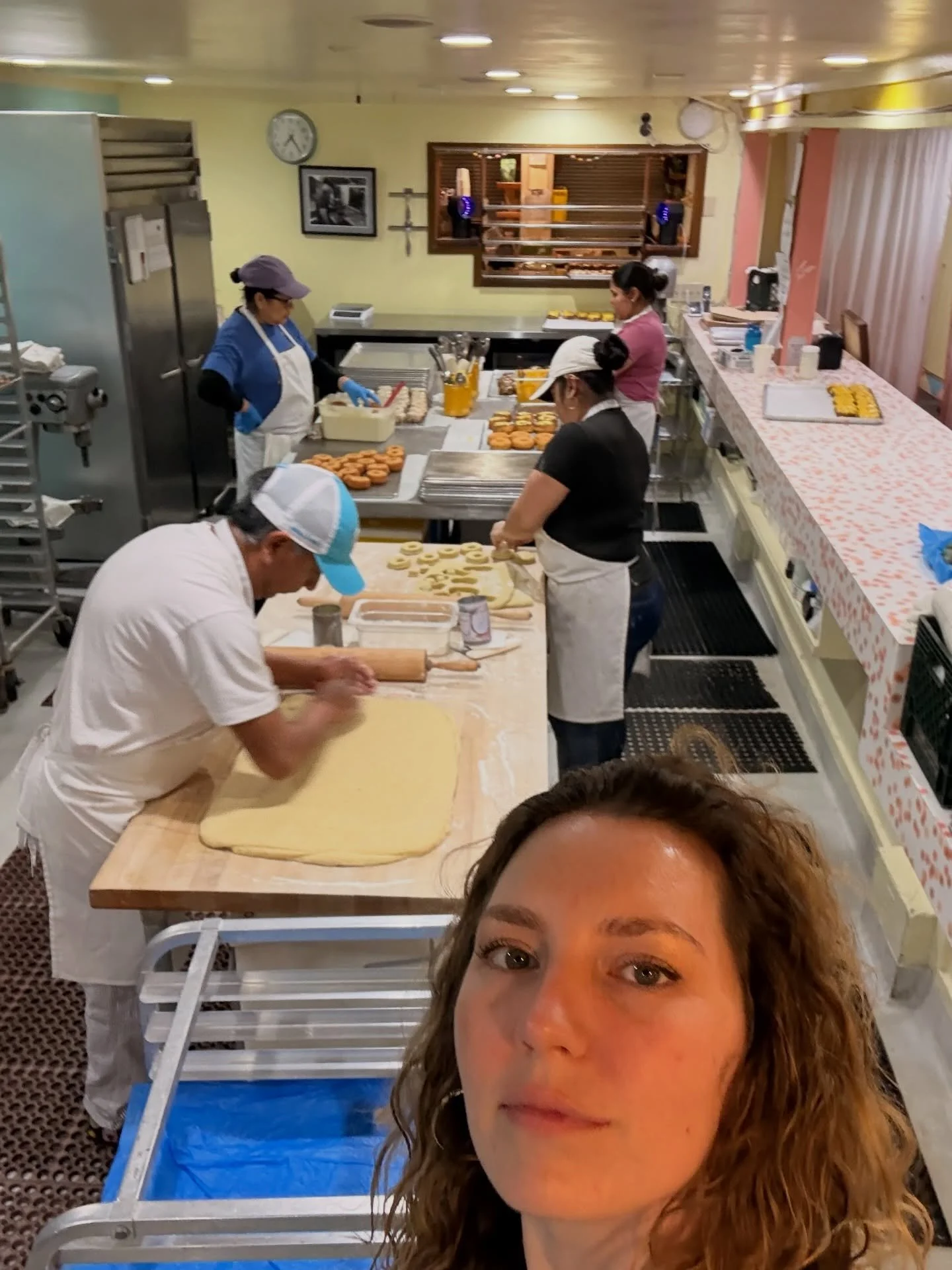 Just a normal morning in the kitchen 🧑&zwj;🍳🍩