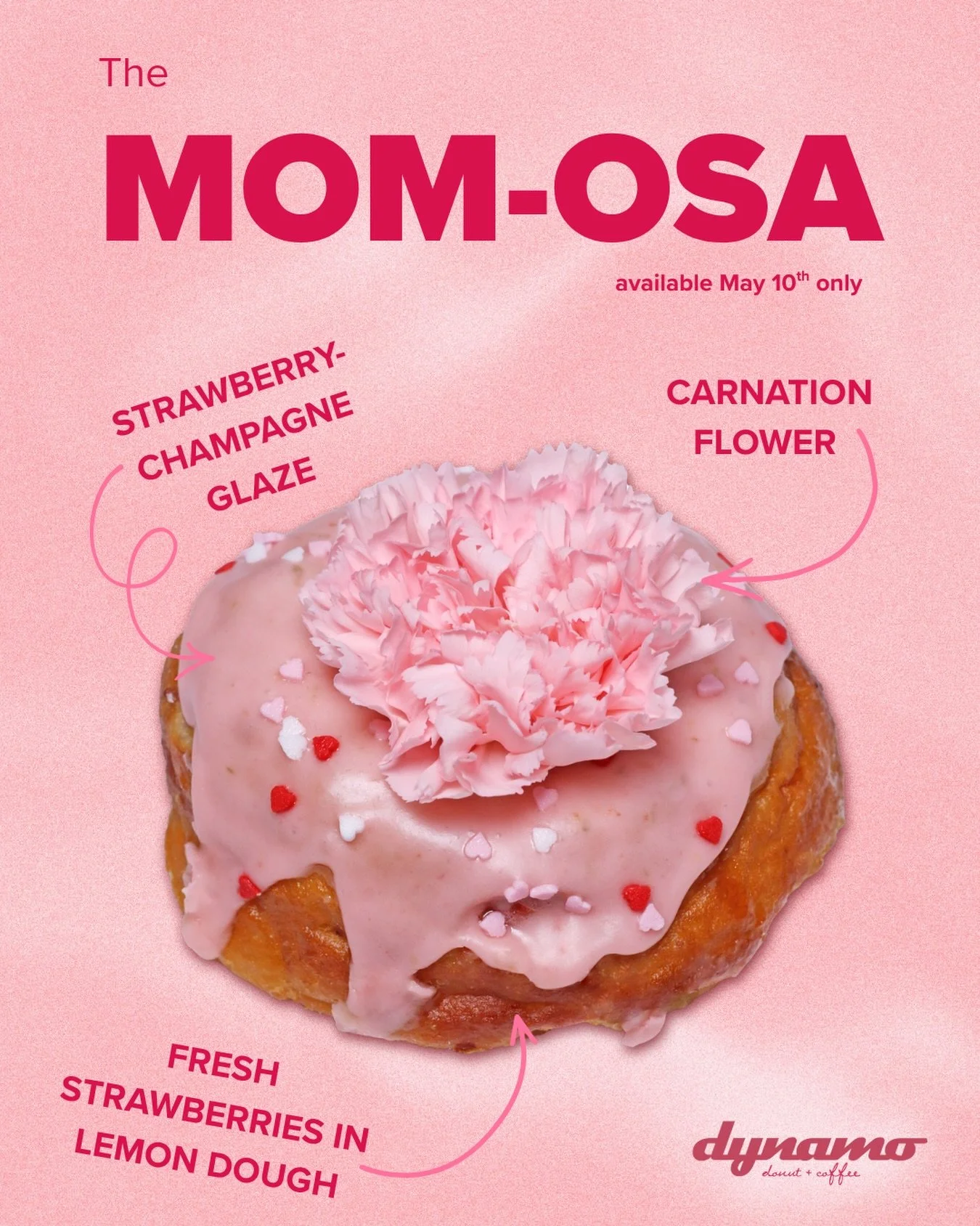 Mommy wants a donut 😏

Mom-osa Donuts will be available this Sunday at our Mission Location only